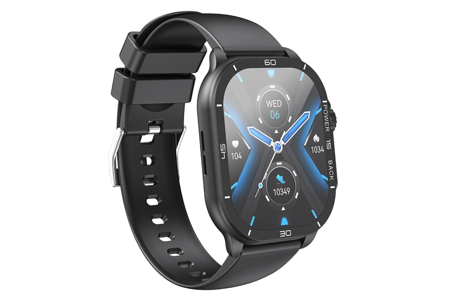 نمای سمت چپ ساعت هوشمند ایکس او J12