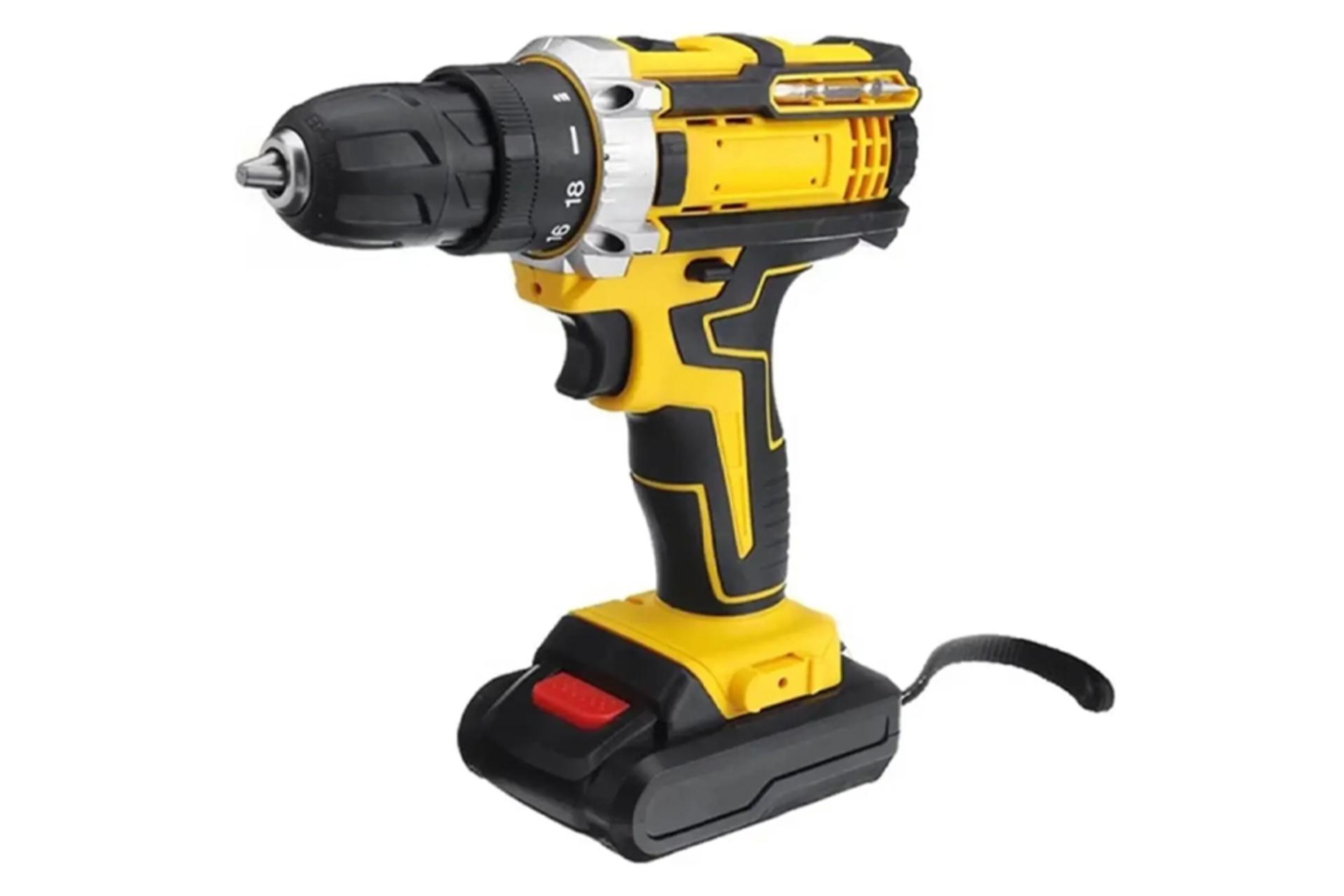 نمای کنار دریل پیچ گوشتی شارژی ام دی اچ ال LDZ-001