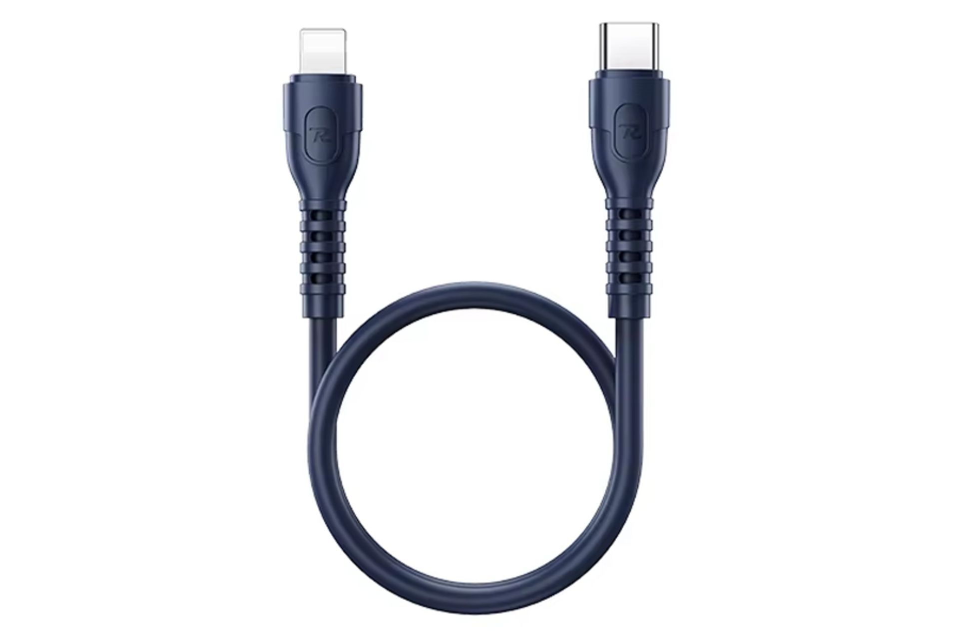 کابل شارژ USB ریمکس Type-C به Lightning مدل RC-C022 با طول 0.3 متر