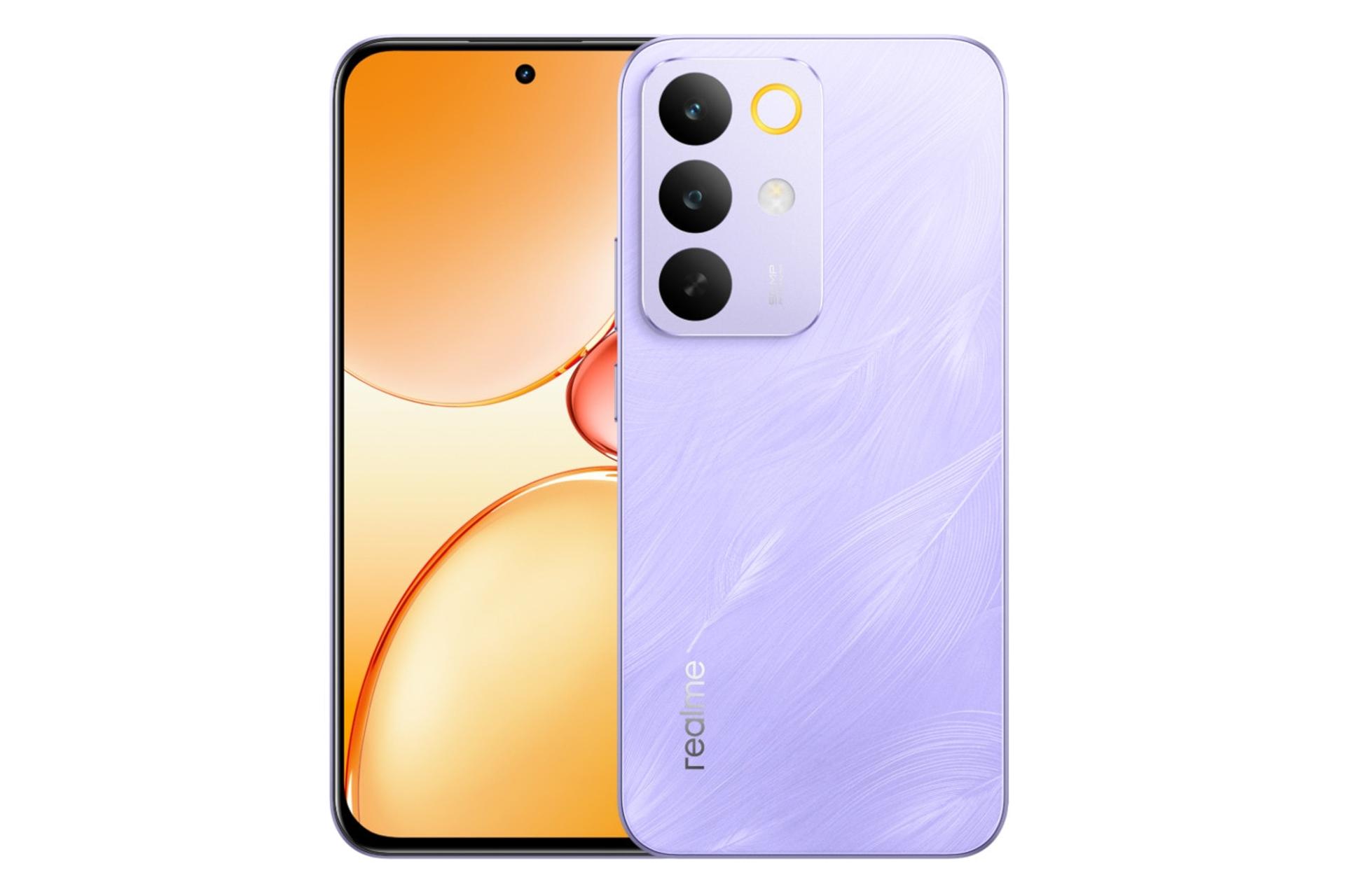 پنل جلو و پشت گوشی موبایل ریلمی C85 پرو ارغوانی / Realme C85 Pro