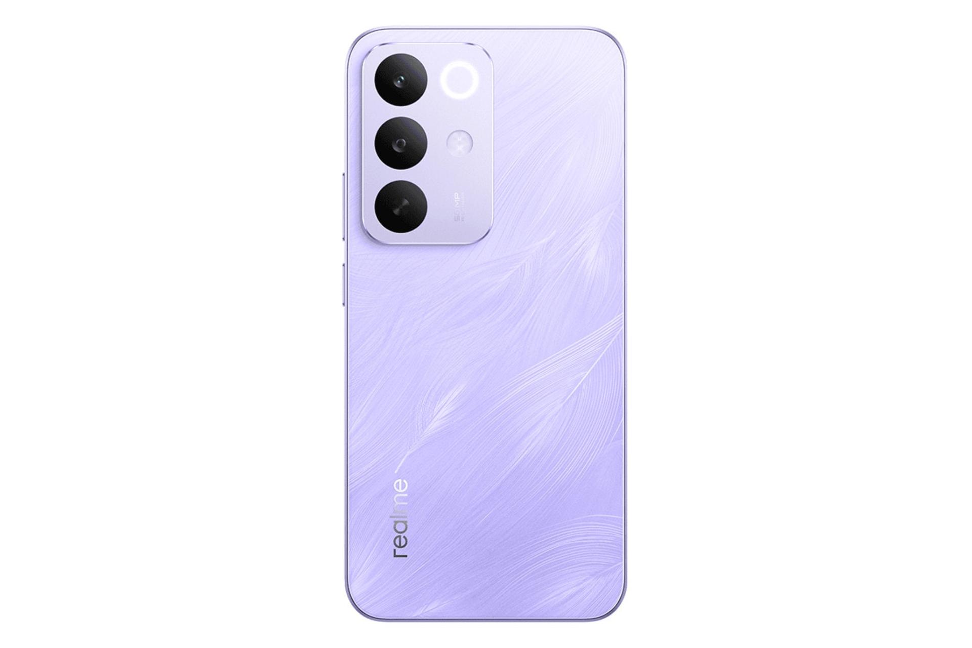 پنل پشت و چینش دوربین گوشی موبایل ریلمی C85 پرو ارغوانی / Realme C85 Pro