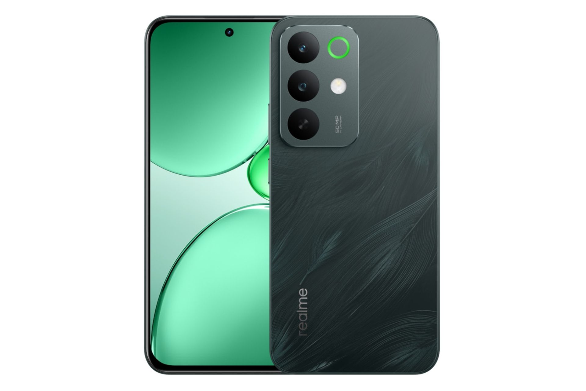 پنل جلو و پشت گوشی موبایل ریلمی C85 پرو سبز تیره / Realme C85 Pro