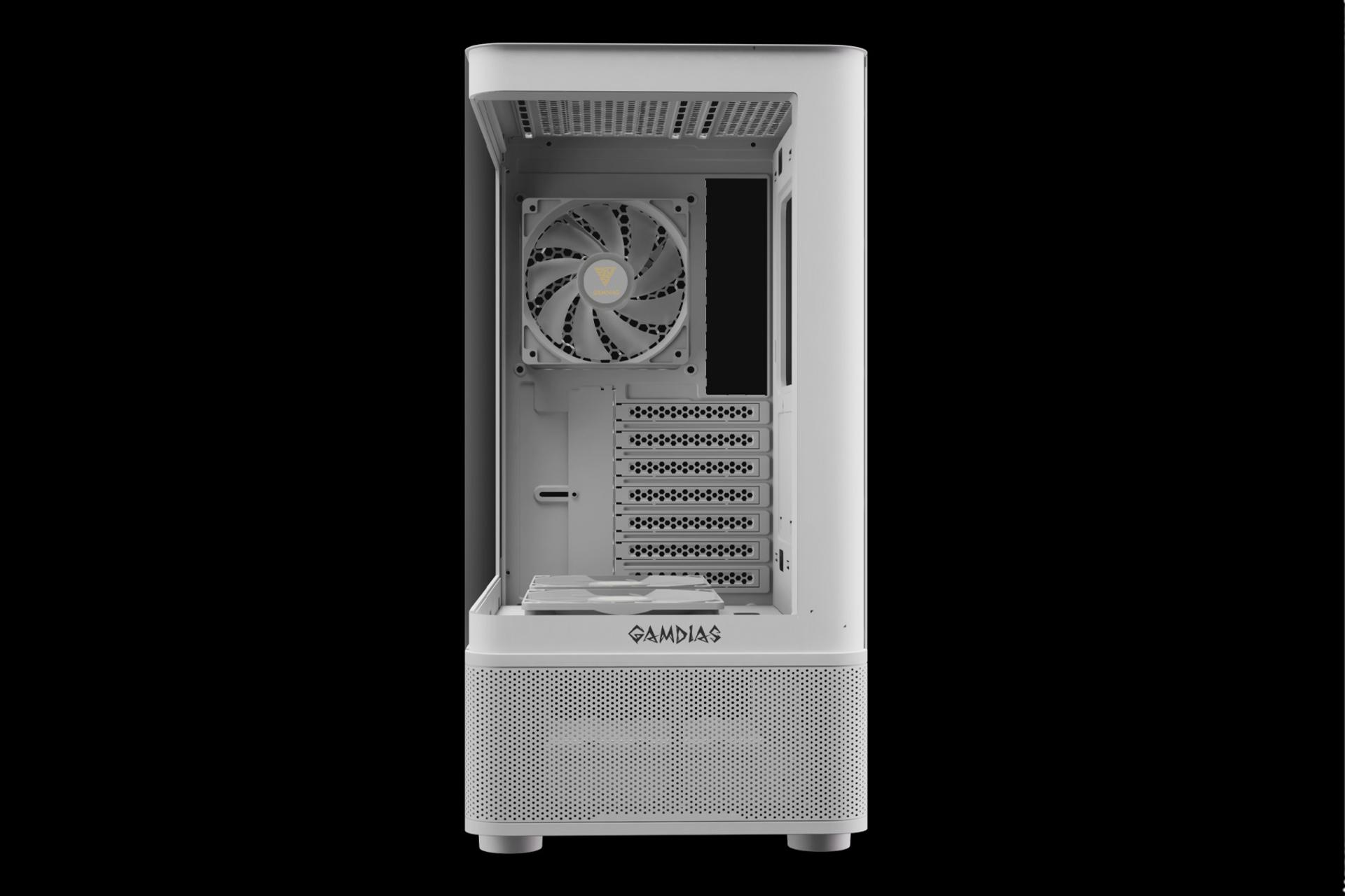 کیس کامپیوتر گیم دیاس ATLAS E2 CG نمای روبرو