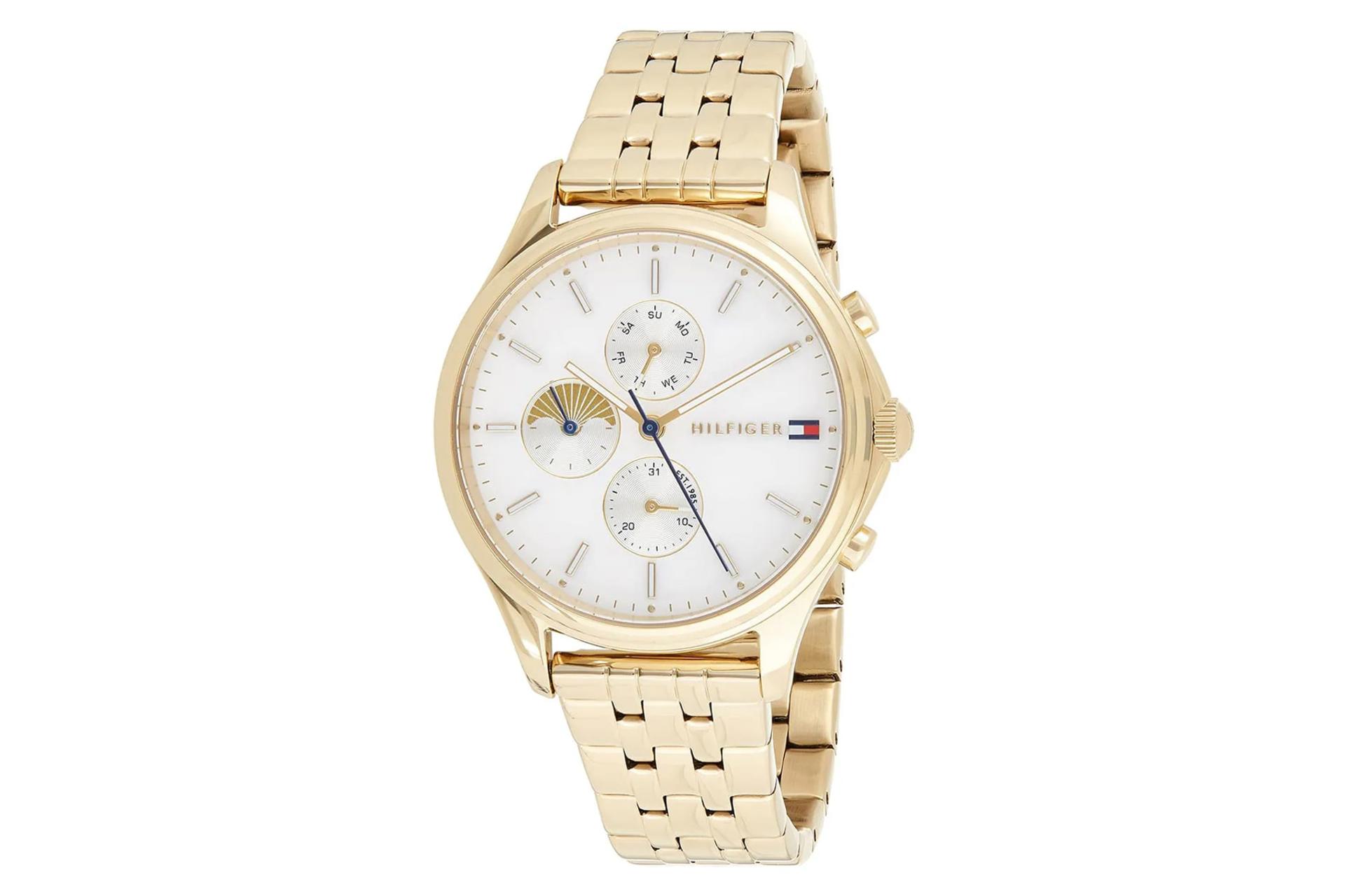 ساعت مچی زنانه تامی هیلفیگر Whitney 1782121 رنگ طلایی