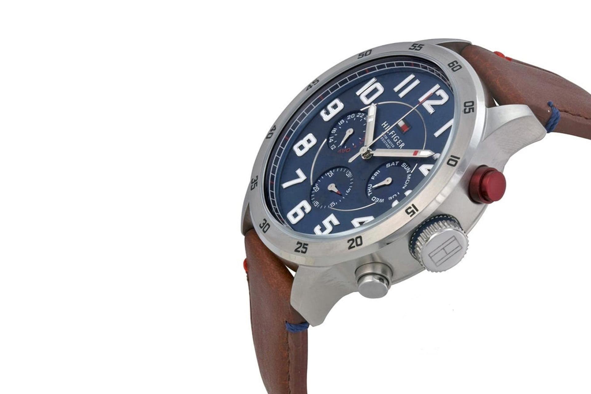 نمای کنار ساعت مچی مردانه تامی هیلفیگر Trent 1791066