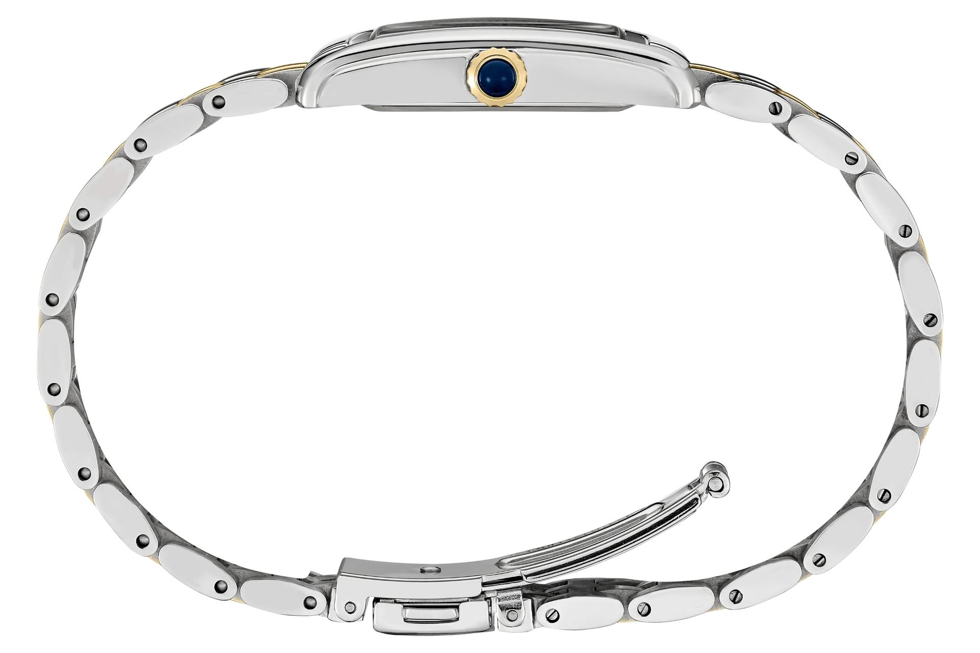 نمای کناری ساعت مچی زنانه سیکو Discover More SWR087 با نمایش بند و پیچ تنظیم