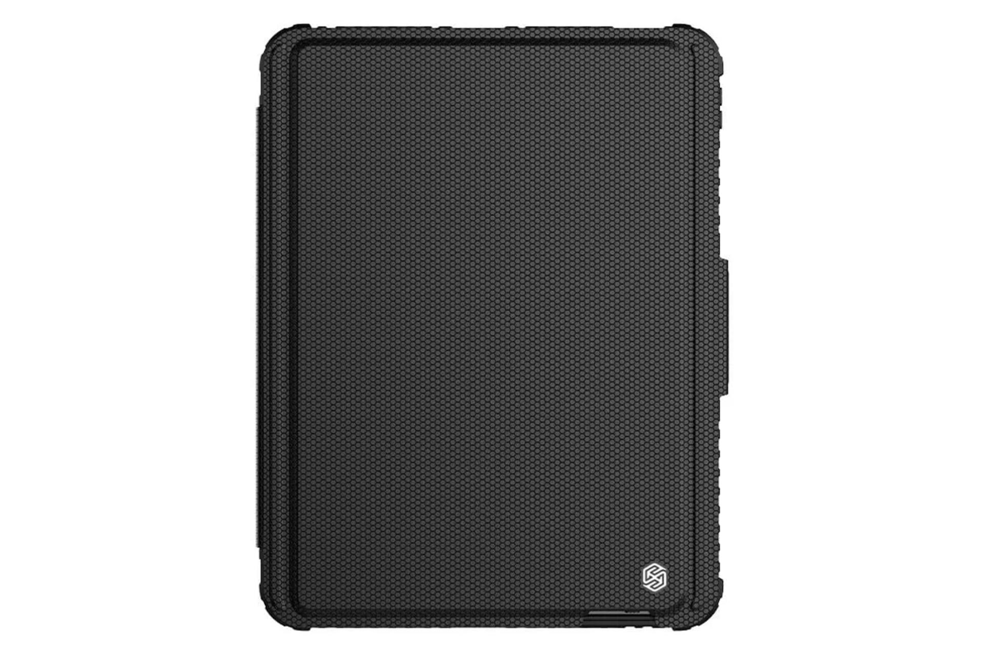 رنگ مشکی کیف کلاسوری نیلکین مدل Bumper Link Backlit Keyboard مناسب اپل iPad Pro 11 2025 / 2024