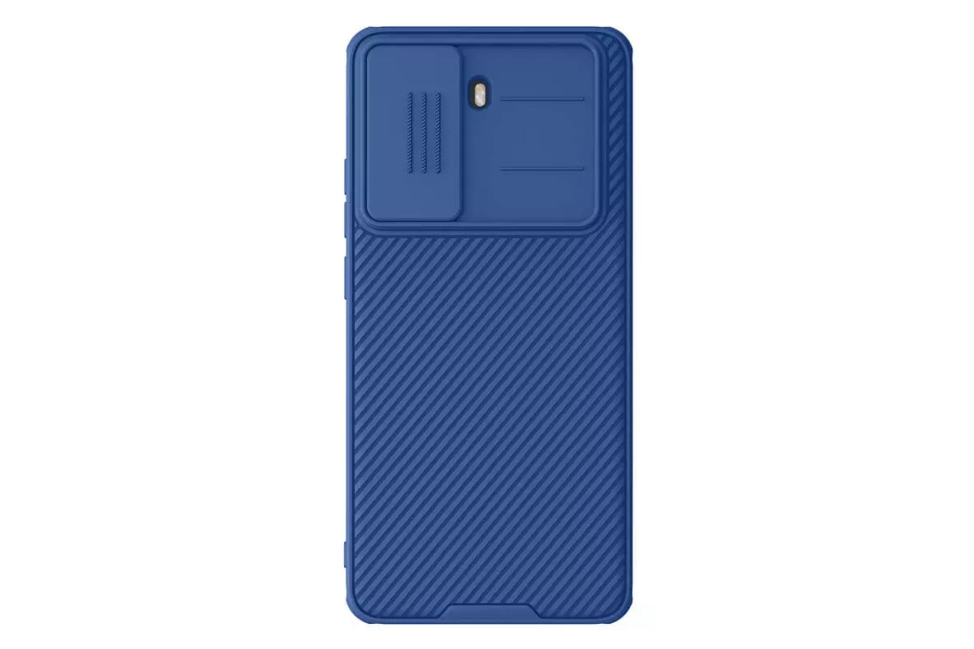 قاب گوشی نیلکین مدل CamShield Pro مناسب شیائومی Poco X7 Pro رنگ آبی