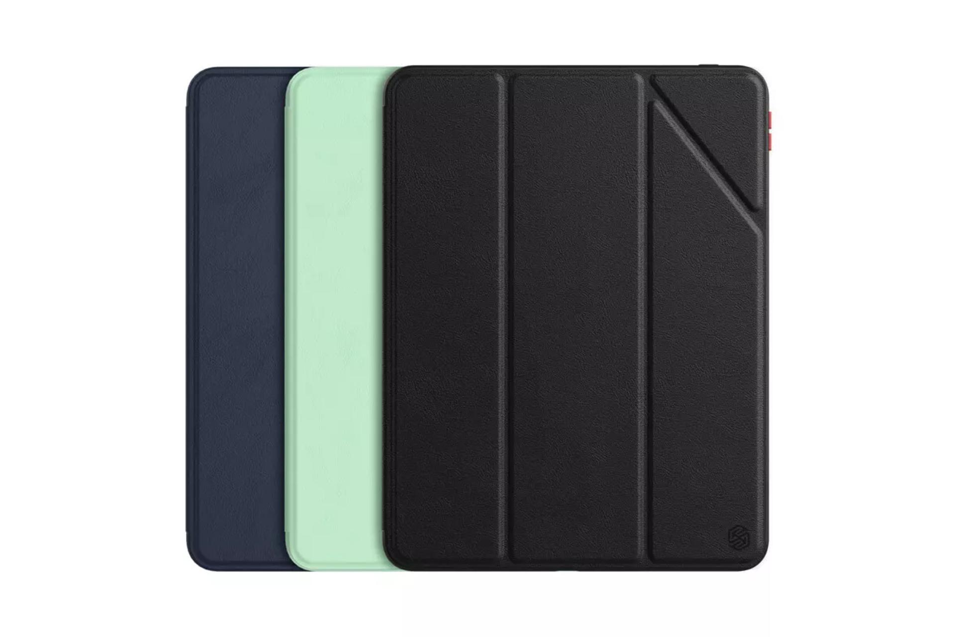 رنگ بندی قاب تبلت نیلکین مدل Bevel Leather مناسب اپل iPad Pro 11 2022 / 2021 / 2020