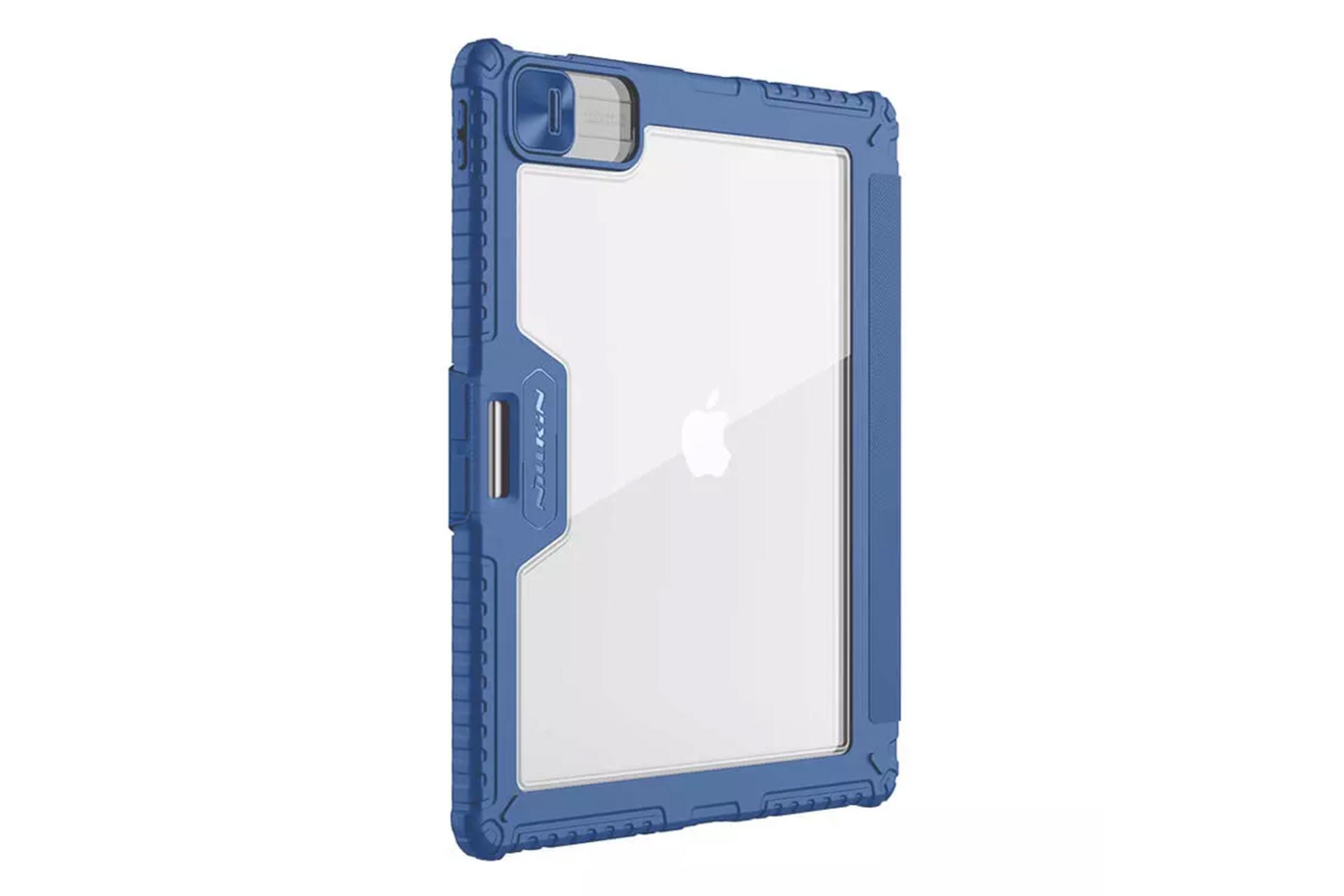 نمای پشت قاب تبلت کیف کلاسوری نیلکین مدل Bumper Leather Case Pro Multi-angle مناسب اپل iPad Air 13 2024