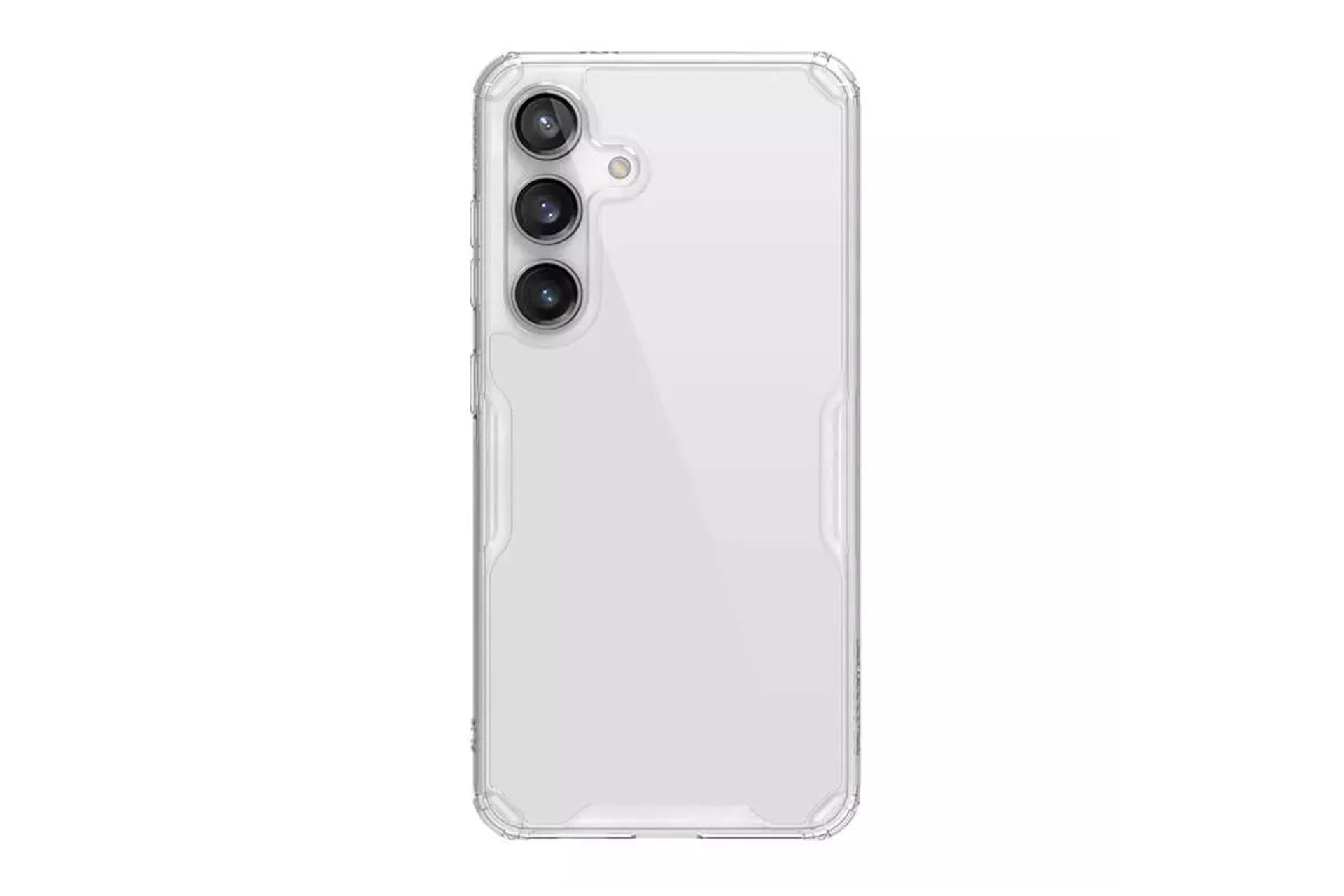 نمای پشت قاب گوشی نیلکین مدل Nature TPU Pro مناسب سامسونگ Galaxy S24