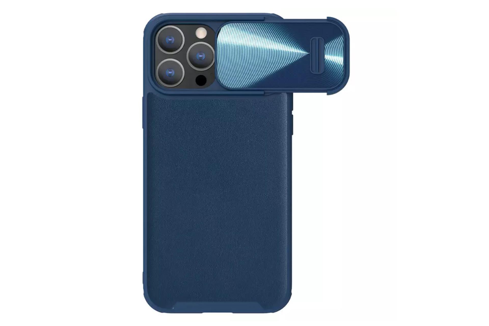 قاب گوشی نیلکین مدل CamShield Leather S مناسب اپل iPhone 13 Pro Max