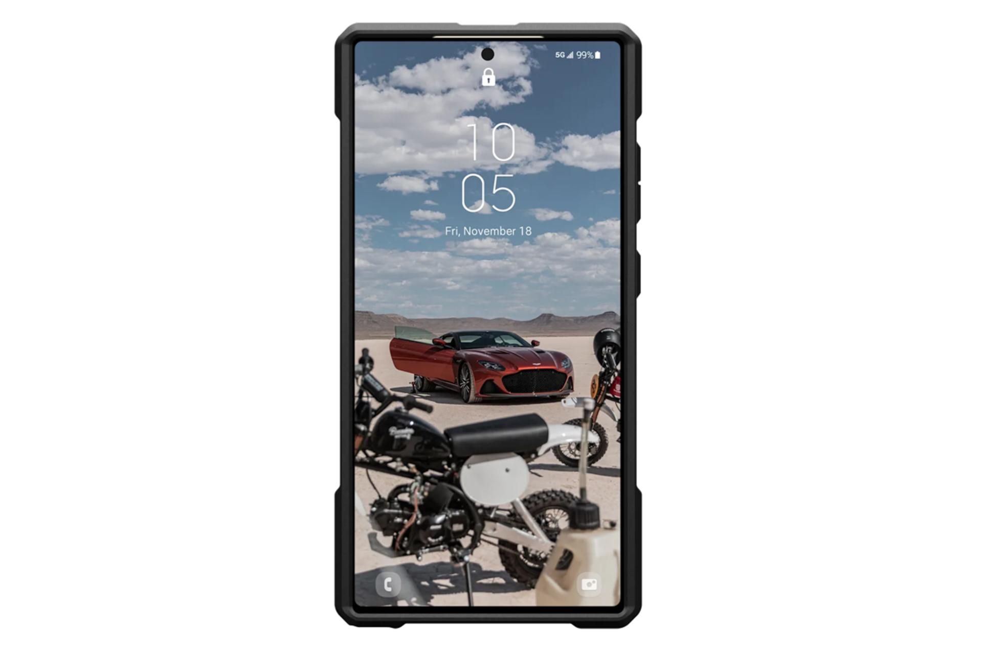 قاب گوشی یو ای جی مدل Monarch Pro Kevlar مناسب سامسونگ Galaxy S24 Ultra