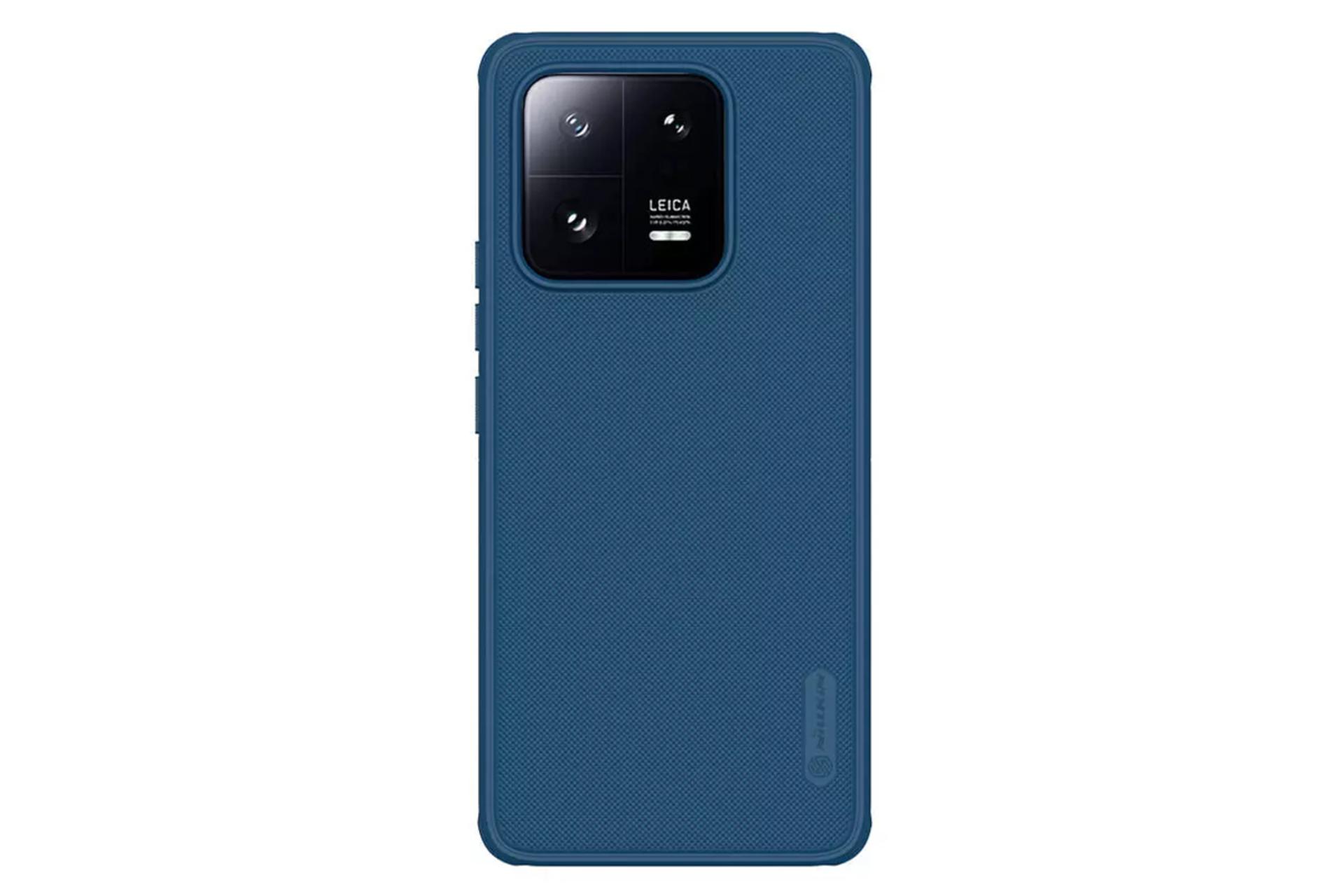 قاب گوشی نیلکین مدل Super Frosted Shield Pro مناسب شیائومی 13 Pro رنگ آبی