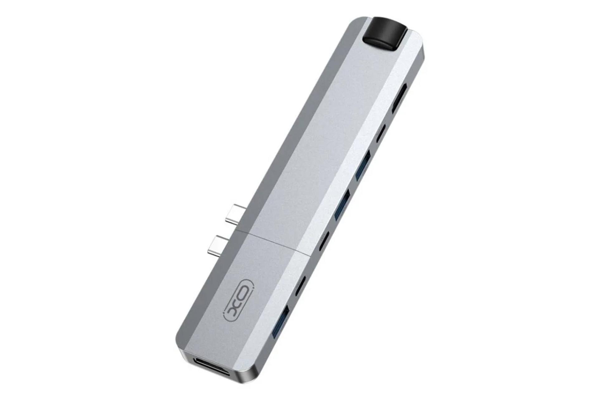 هاب USB هاب USB-C ایکس او 9 پورت مدل HUB014B