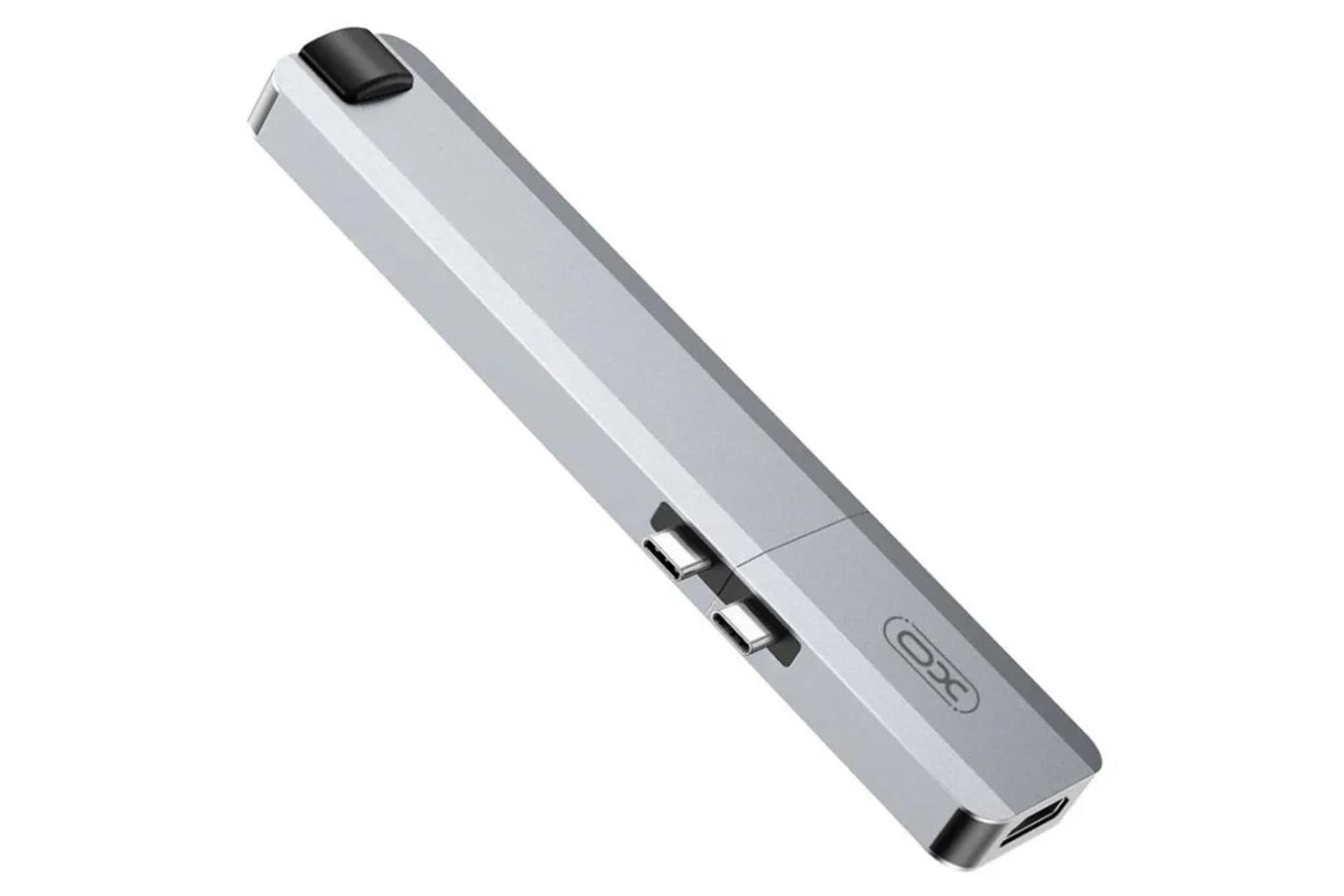 ابعاد و اندازه هاب USB هاب USB-C ایکس او 9 پورت مدل HUB014B