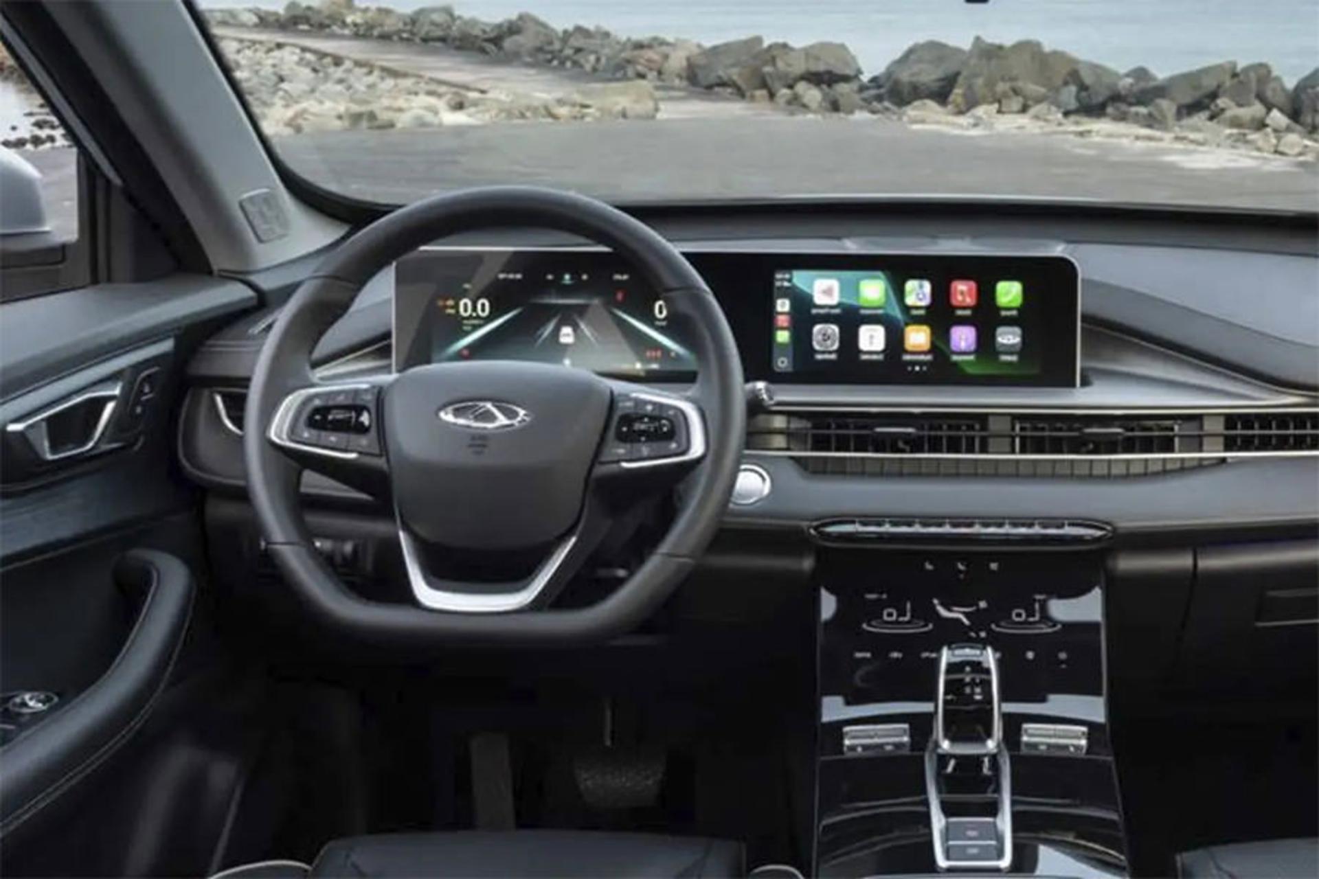 خودرو ام وی ام MVM X5 نمای داخل و پشت فرمان