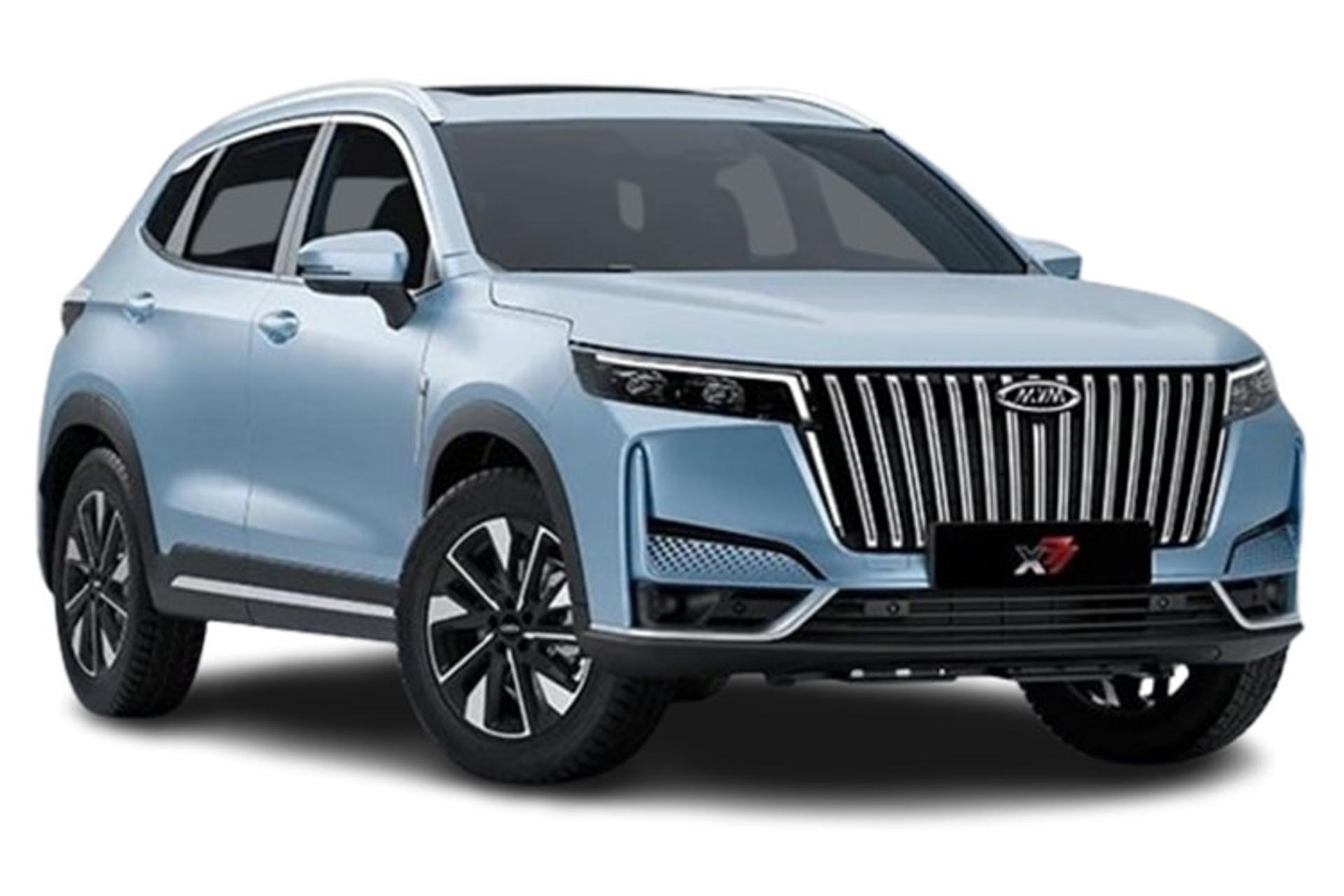 خودرو ام وی ام MVM X77 نمای جلو