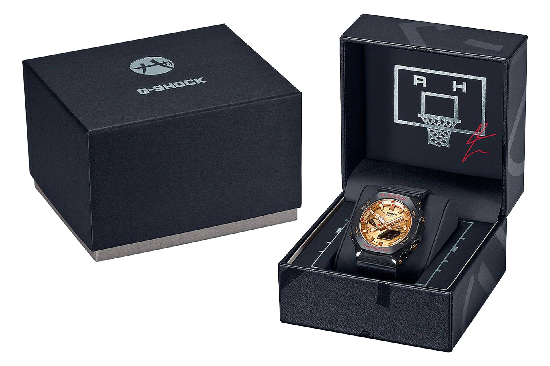 جعبه ساعت مچی مردانه کاسیو جی شاک GBM-2100RH-1A