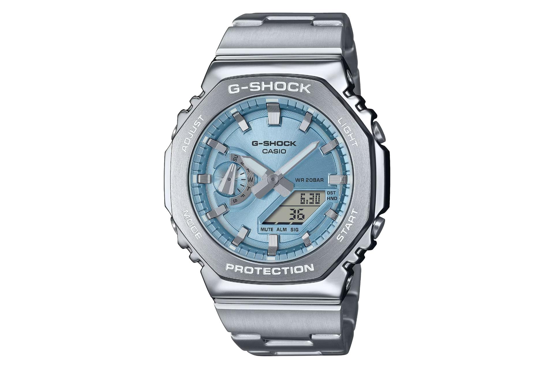 صفحه و فریم ساعت مچی مردانه کاسیو جی شاک GM-2110D-2A