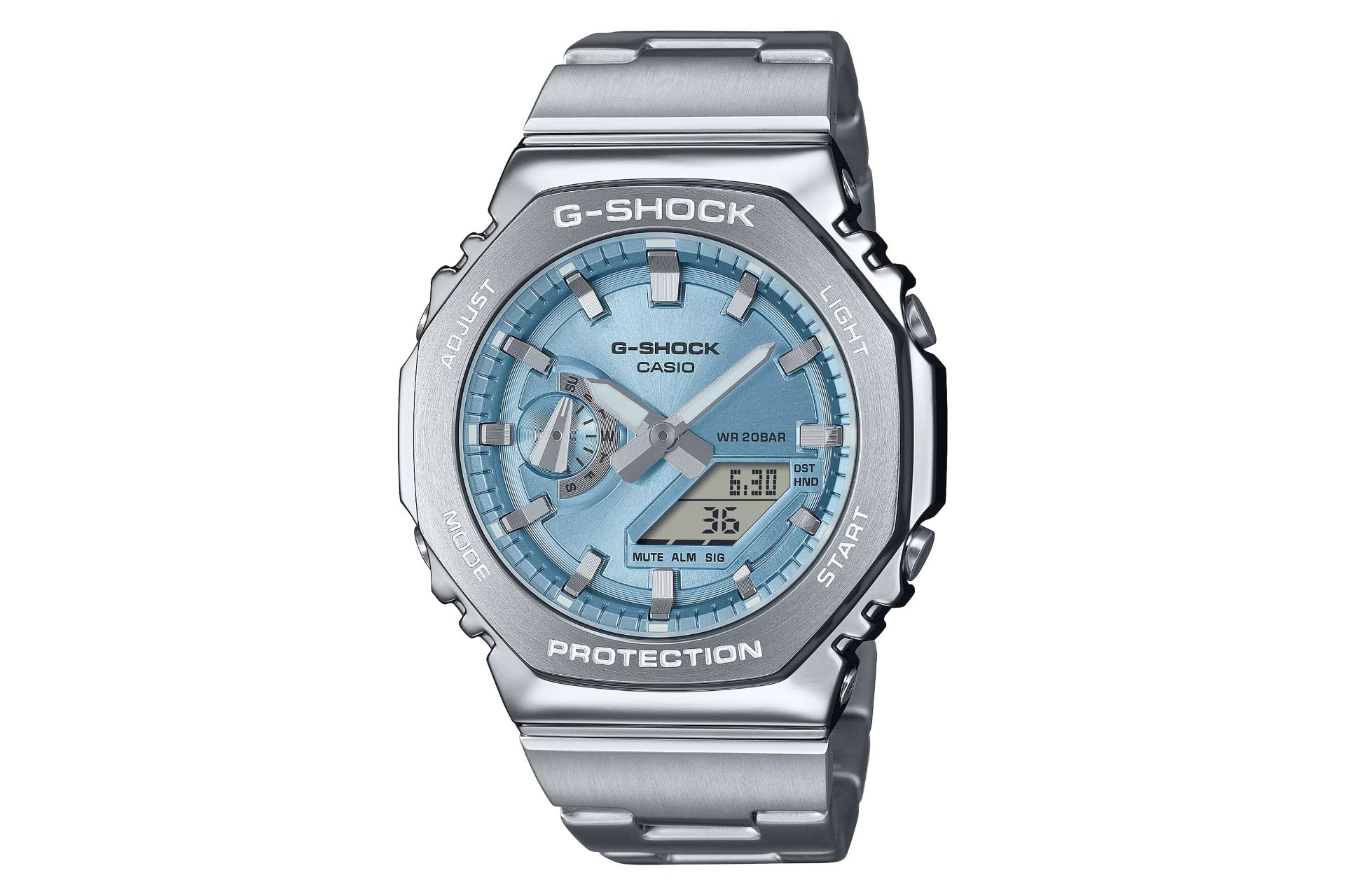 صفحه و فریم ساعت مچی مردانه کاسیو جی شاک GM-2110D-2A