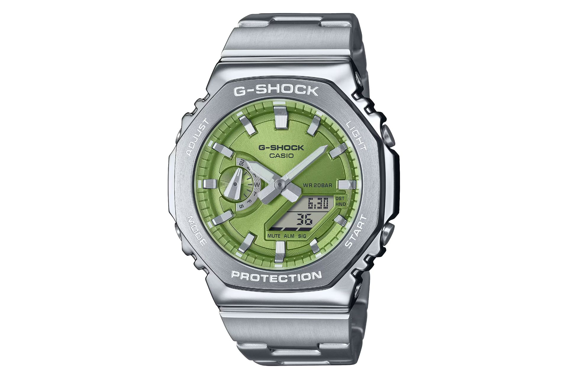 فریم و صفحه ساعت مچی مردانه کاسیو جی شاک GM-2110D-3A