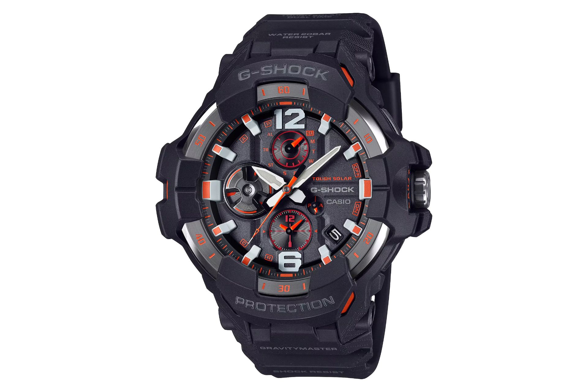 فریم و صفحه ساعت مچی مردانه کاسیو جی شاک GR-B300-1A4