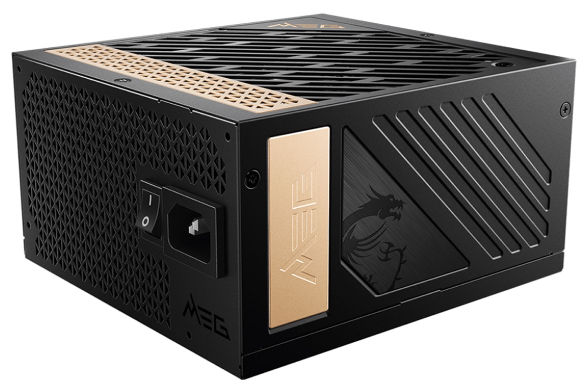 ابعاد و اندازه پاور کامپیوتر ام اس آی MEG Ai1300P PCIE5 با توان 1300 وات