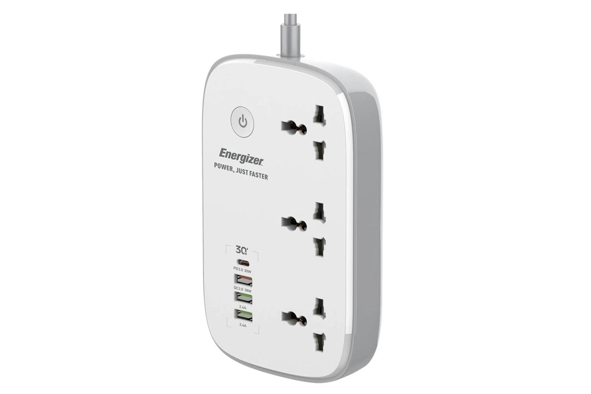 چندراهی برق انرجایزر EPB2502EU رنگ سفیدرنگ سفید