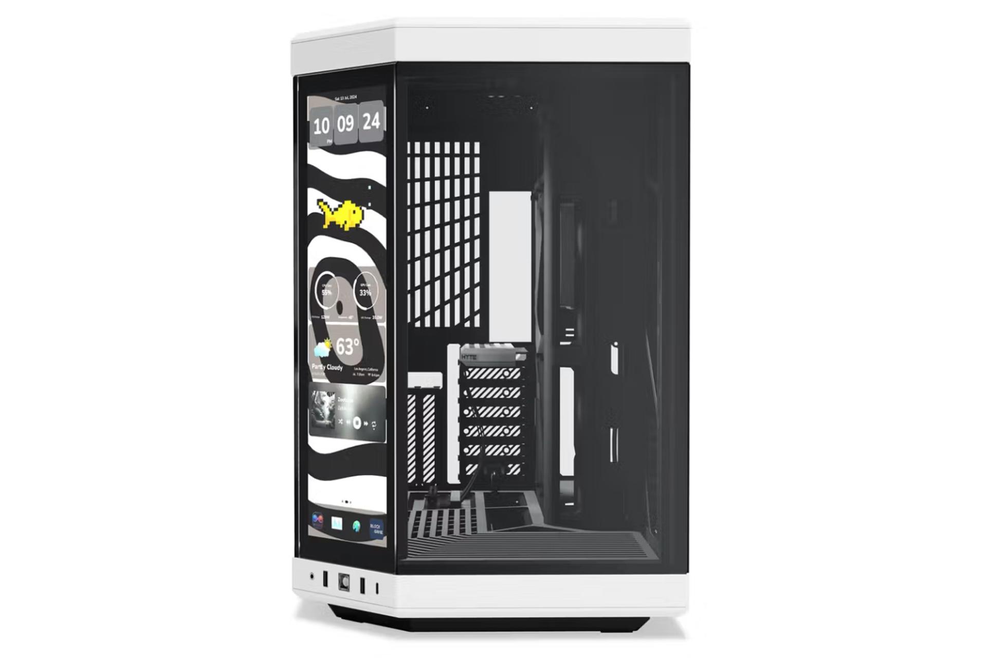 کیس کامپیوتر هایت Y70 Touch Infinite نمای روبرو