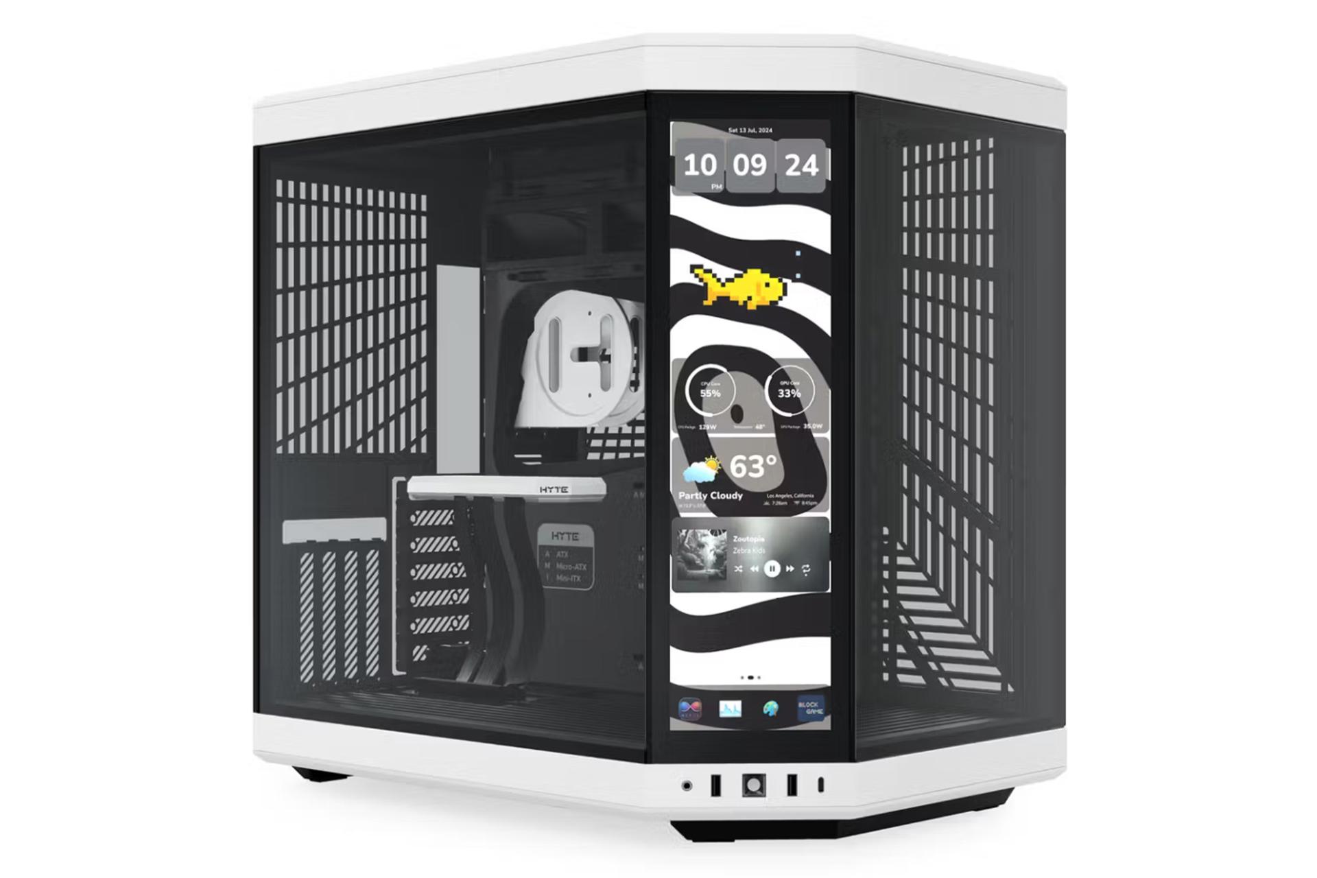 ابعاد و اندازه کیس کامپیوتر هایت Y70 Touch Infinite