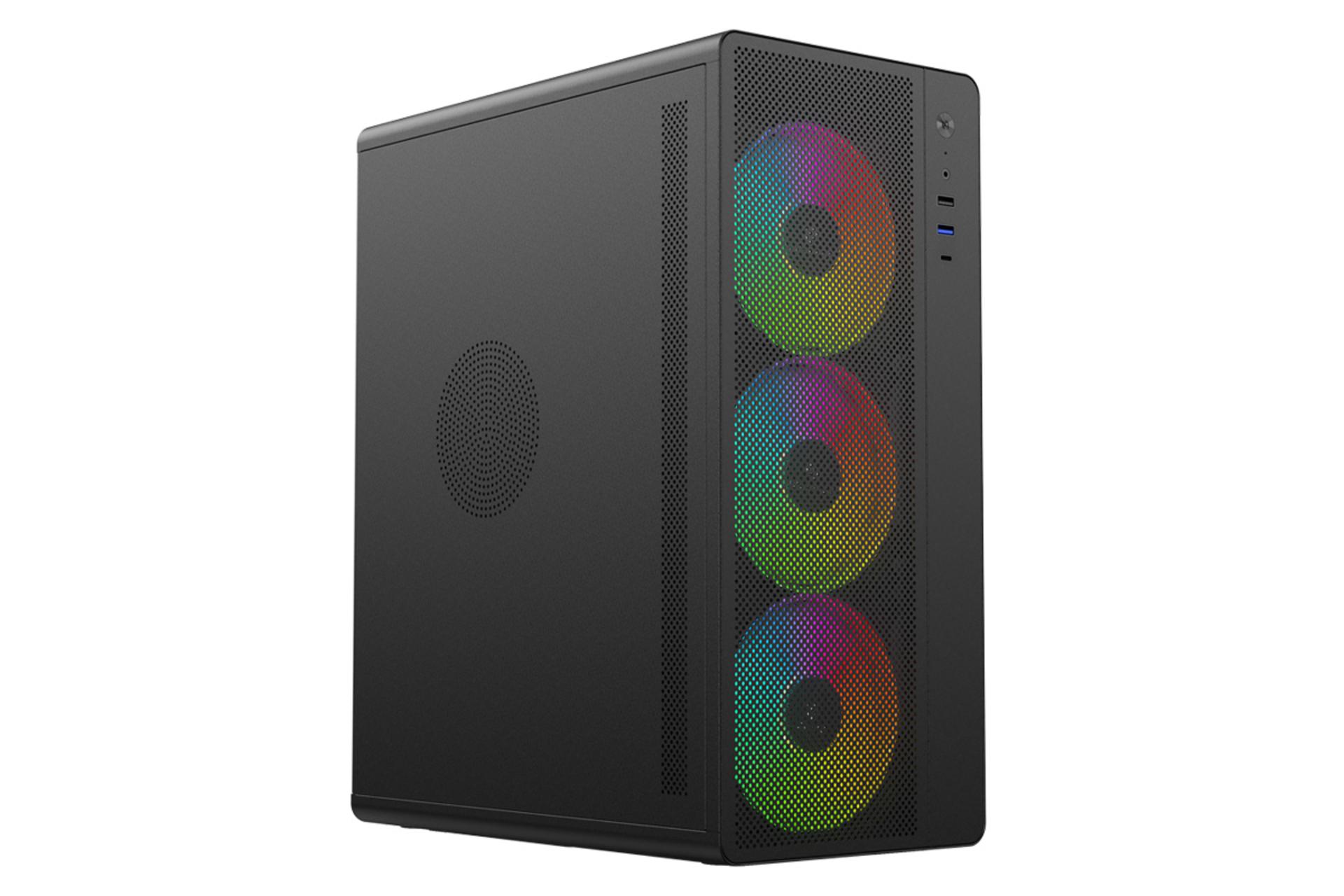 نمای سمت چپ کیس کامپیوتر لاجی کی C154B