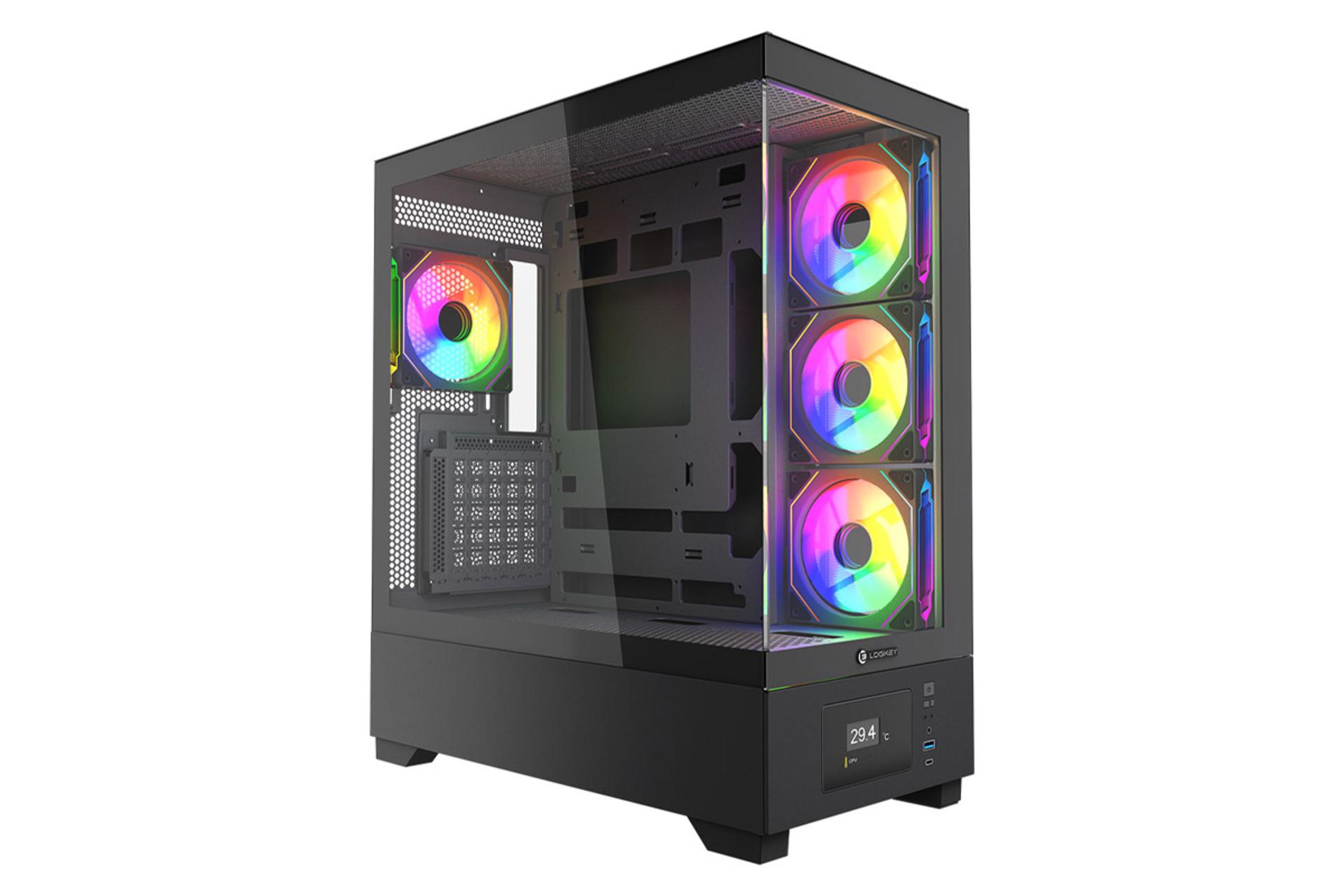 نمای سمت چپ کیس کامپیوتر لاجی کی C674B