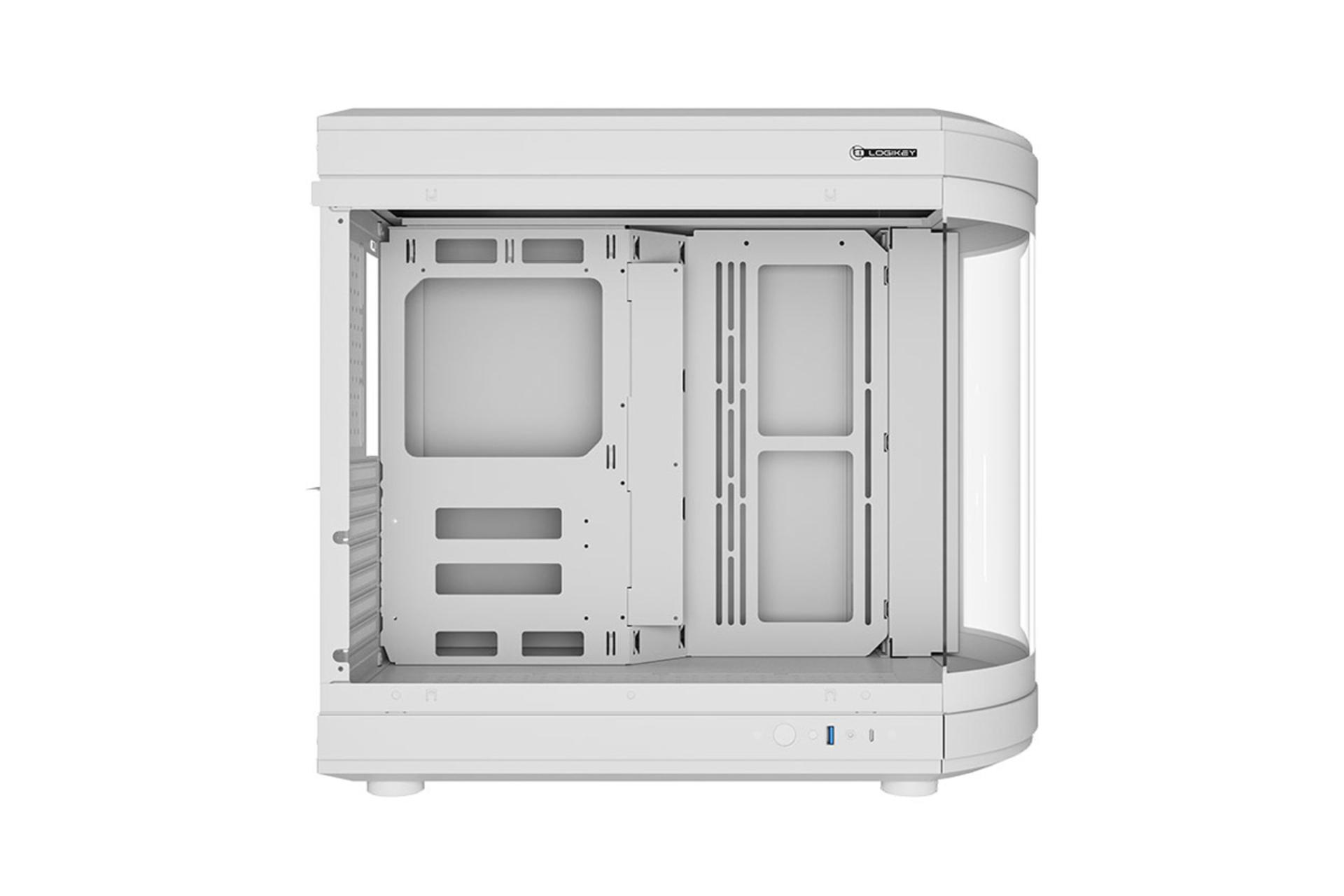 نمای کنار کیس کامپیوتر لاجی کی C570W