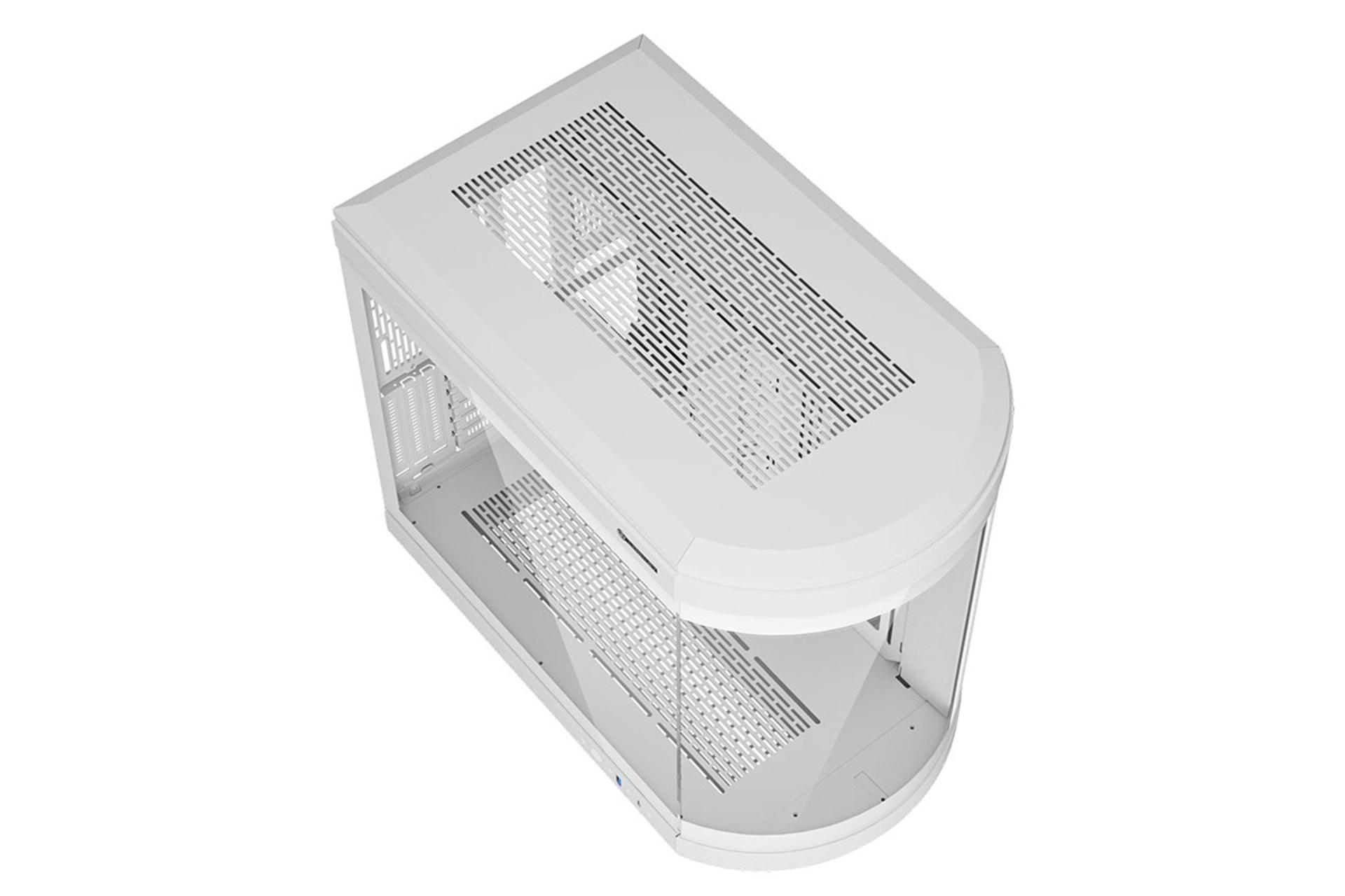 کیس کامپیوتر لاجی کی C570W نمای بالا