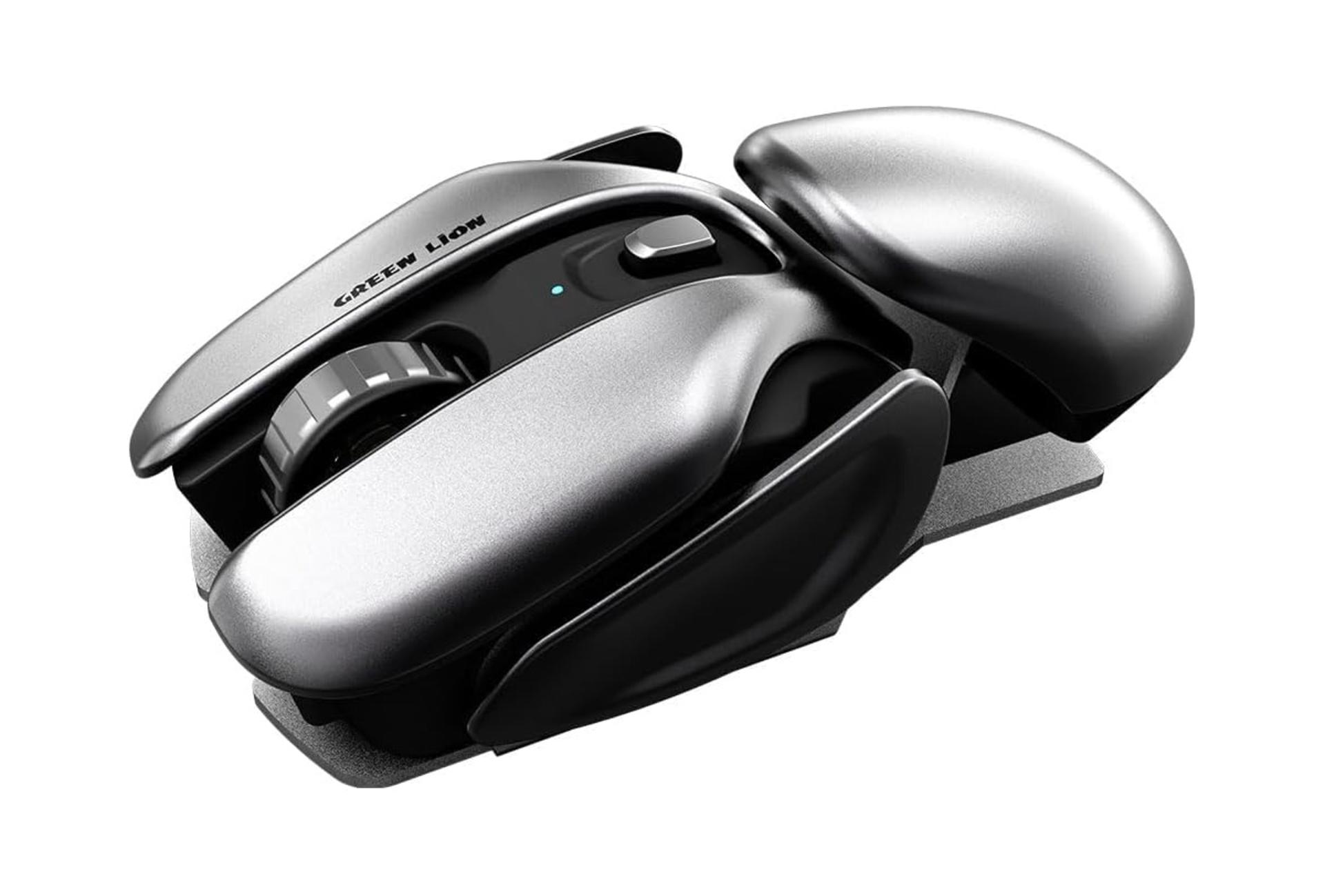 نمای کنار ماوس گرین لیون G266 BEETLES