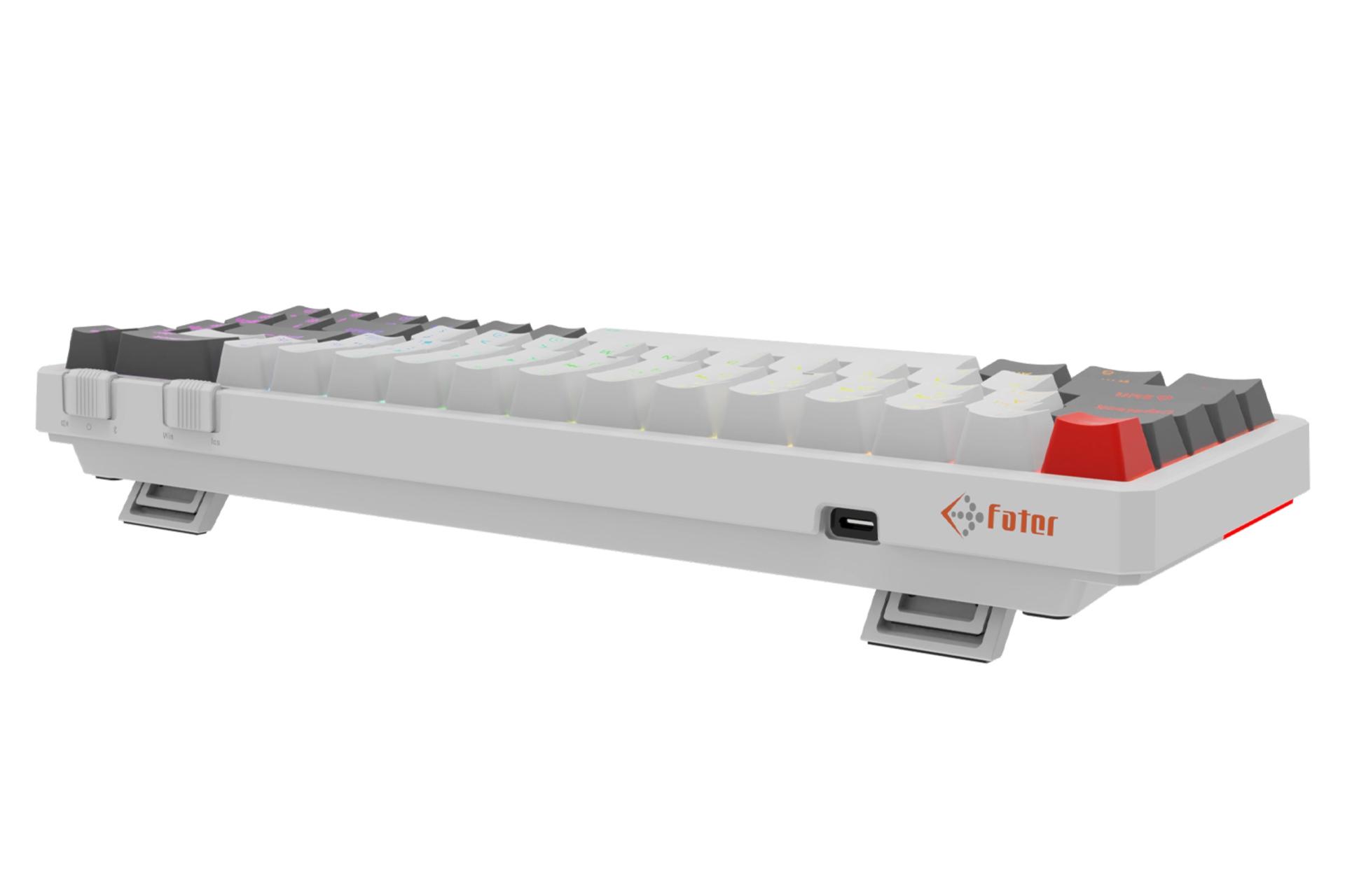 نمای پشت کیبورد فاطر KCR-8000W