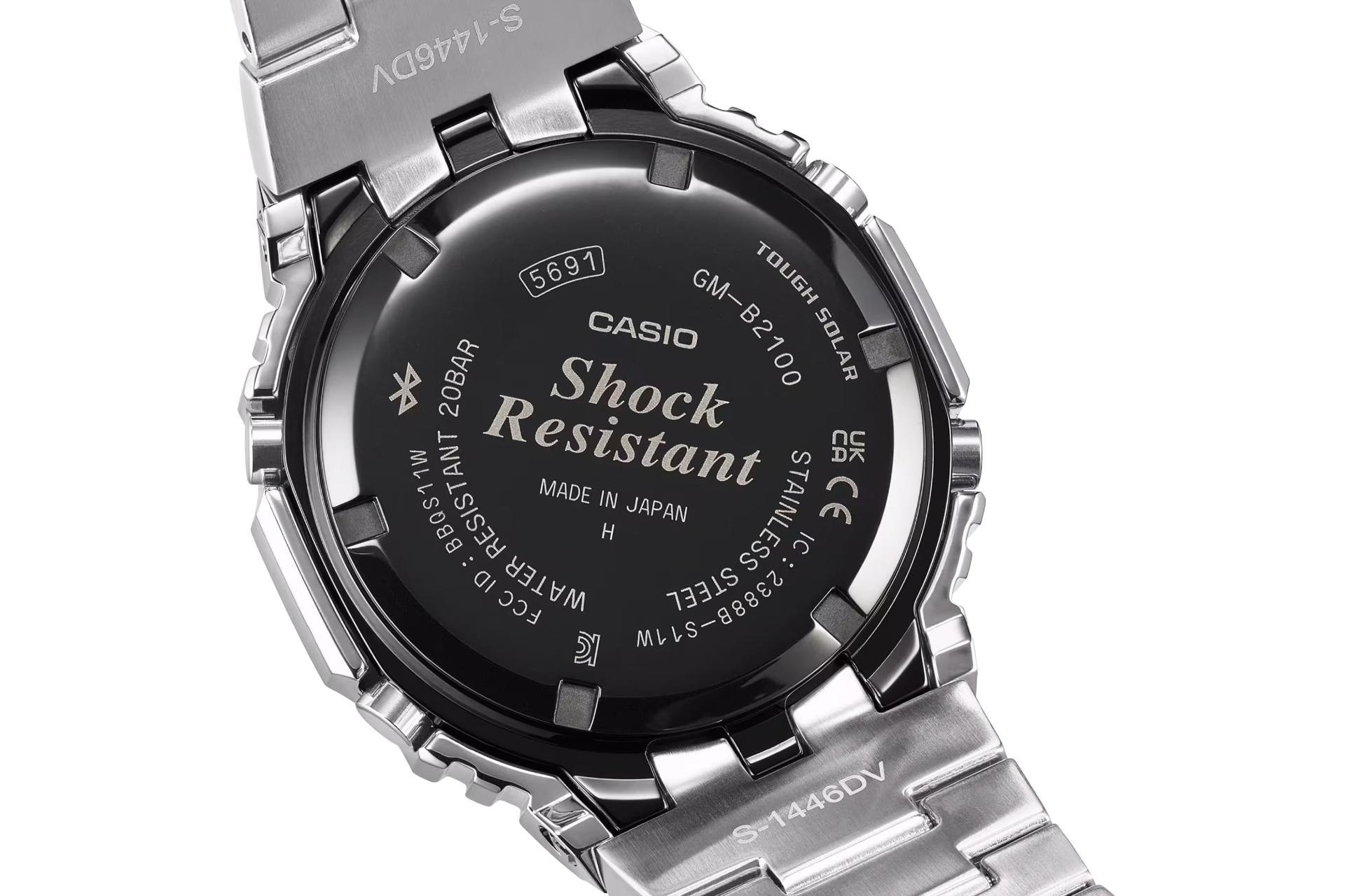 پنل پشت ساعت مچی مردانه کاسیو جی شاک GM-B2100AD-2A