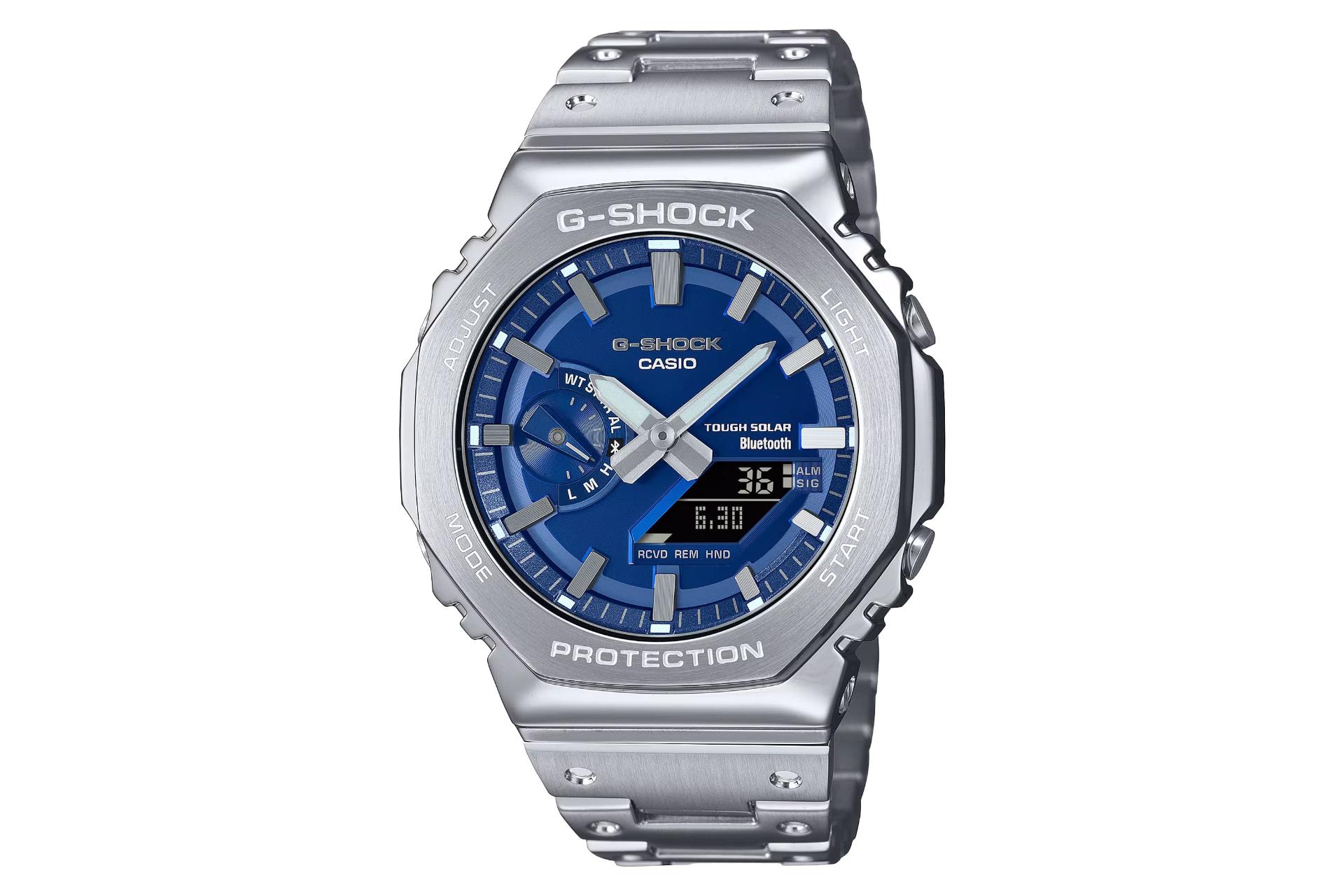 فریم و صفحه ساعت مچی مردانه کاسیو جی شاک GM-B2100AD-2A