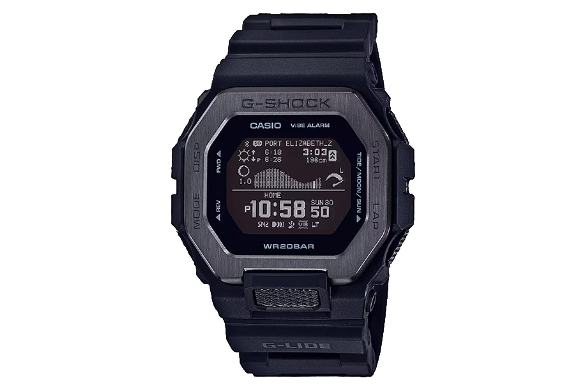 فریم، صفحه و لوگوی ساعت مچی مردانه کاسیو جی شاک GBX-100NS-1