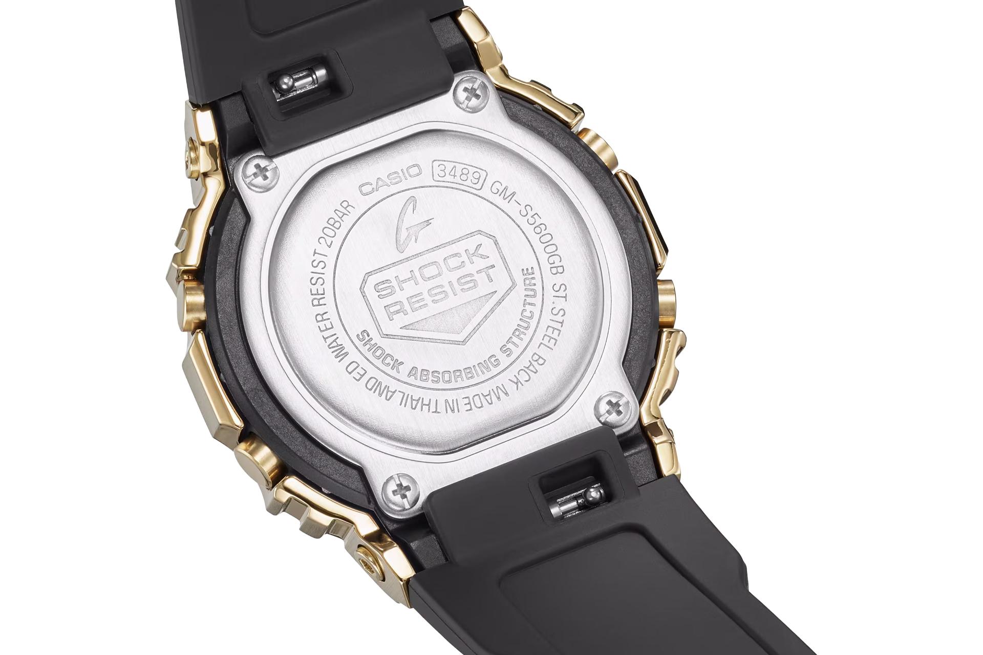 پنل پشت ساعت مچی زنانه کاسیو جی شاک GM-S5600GB-1