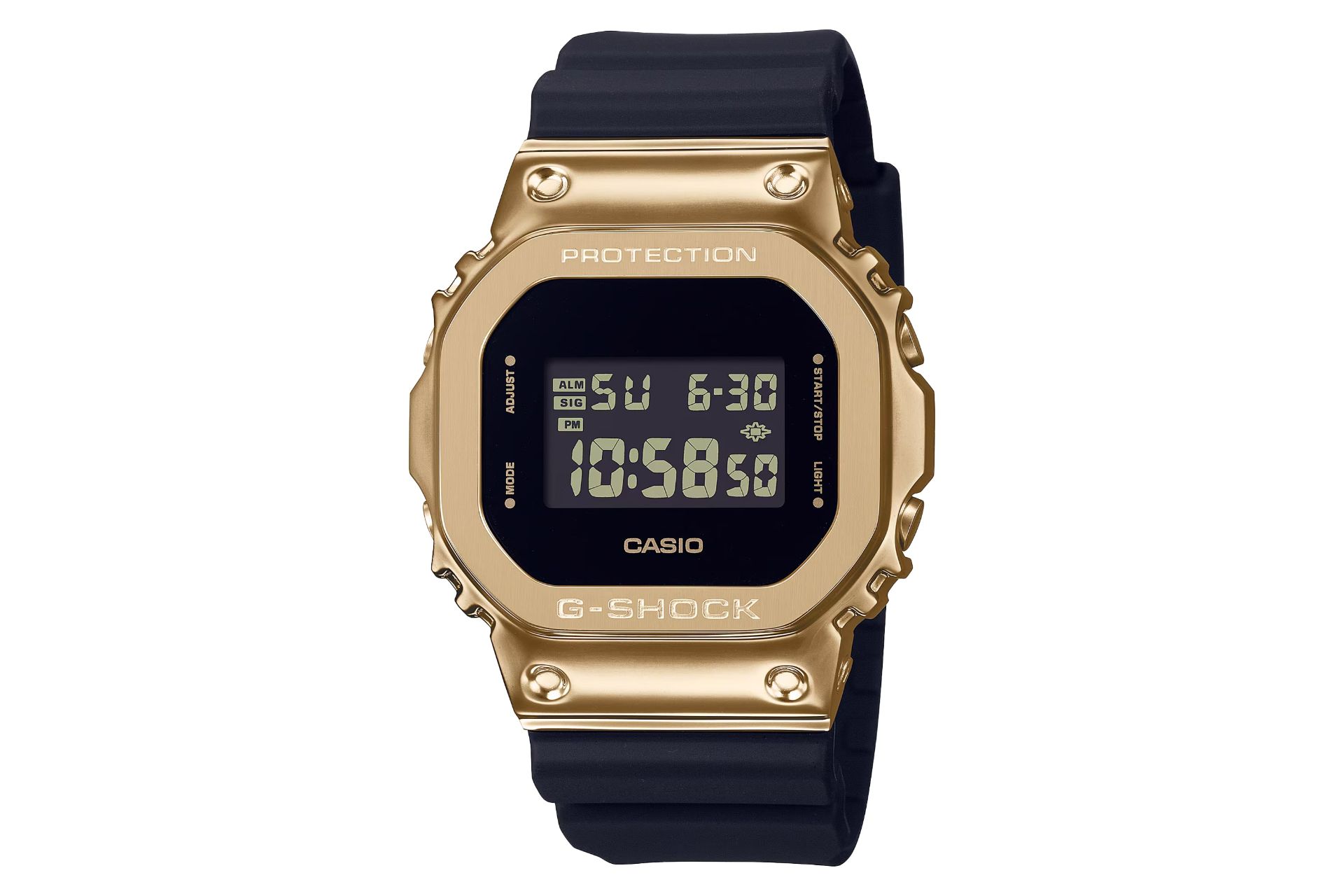 فریم، صفحه و لوگو ساعت مچی مردانه کاسیو جی شاک GM-5600G-9