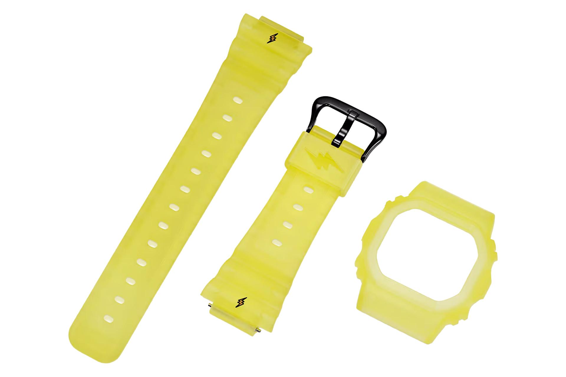 بند و فریم ساعت مچی مردانه کاسیو جی شاک DWE-5600JB-1A9