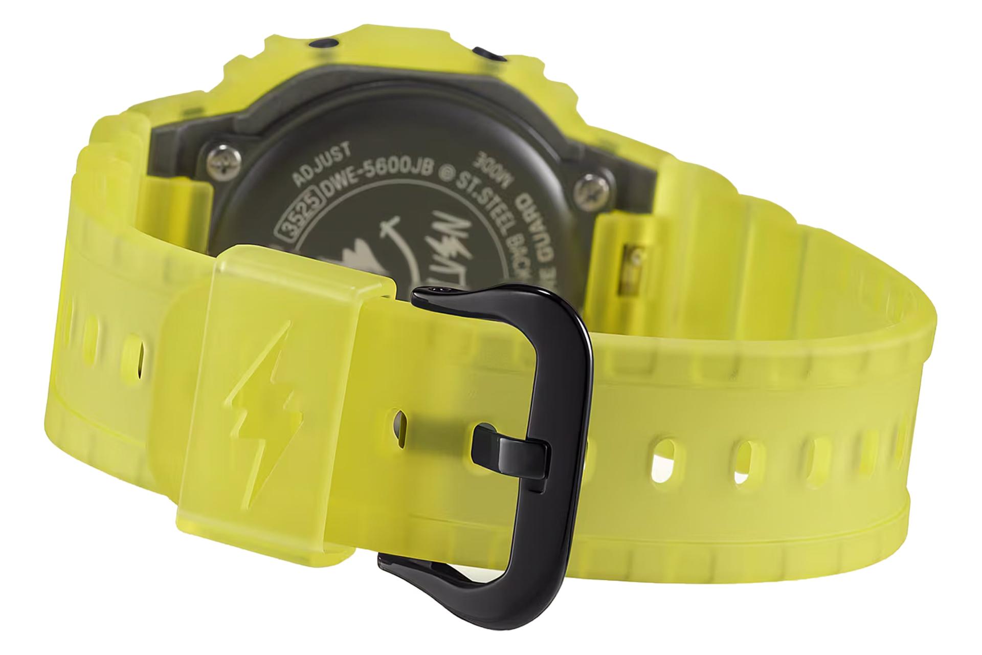 بند و قفل ساعت مچی مردانه کاسیو جی شاک DWE-5600JB-1A9