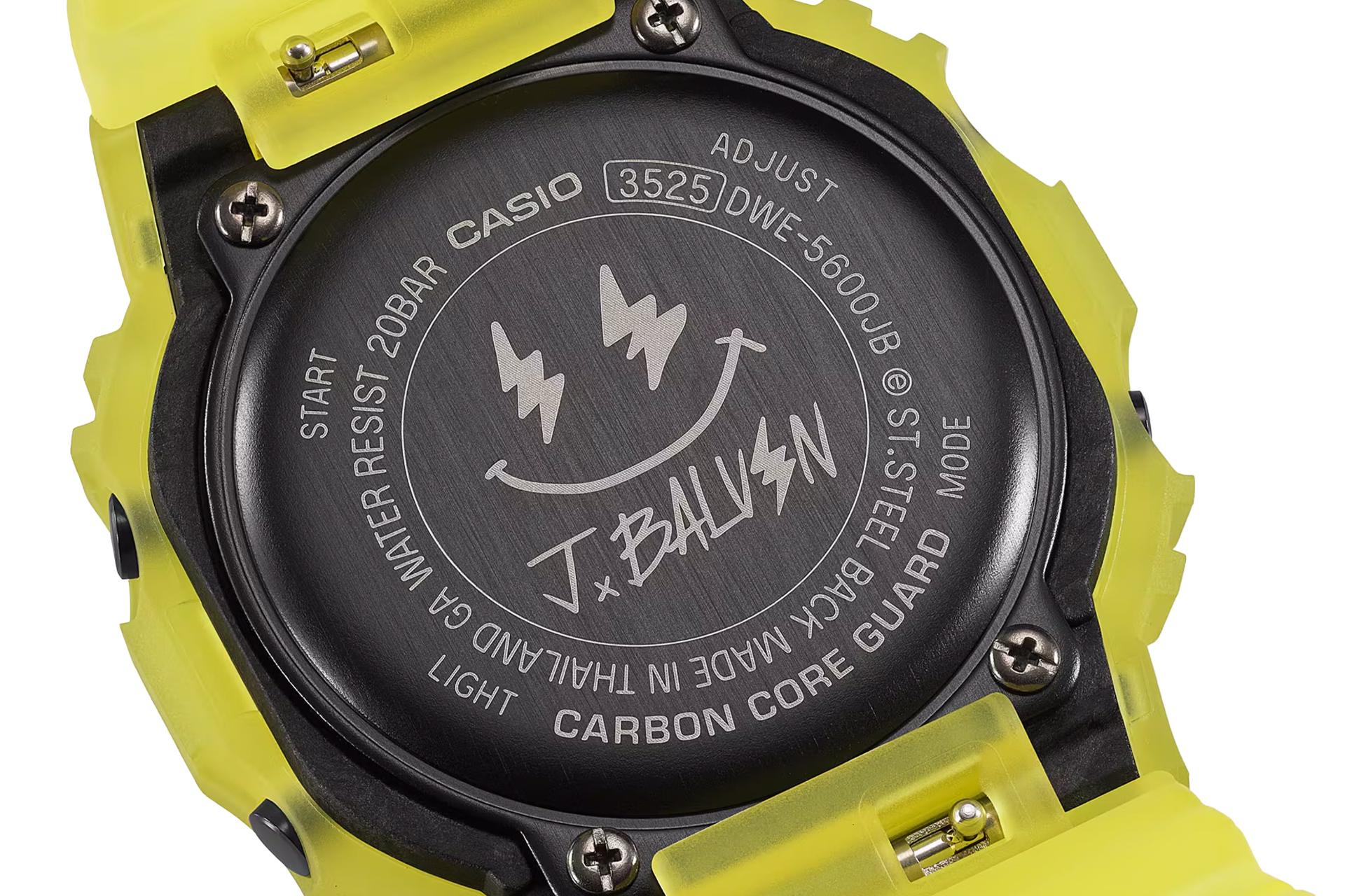 پنل پشت ساعت مچی مردانه کاسیو جی شاک DWE-5600JB-1A9