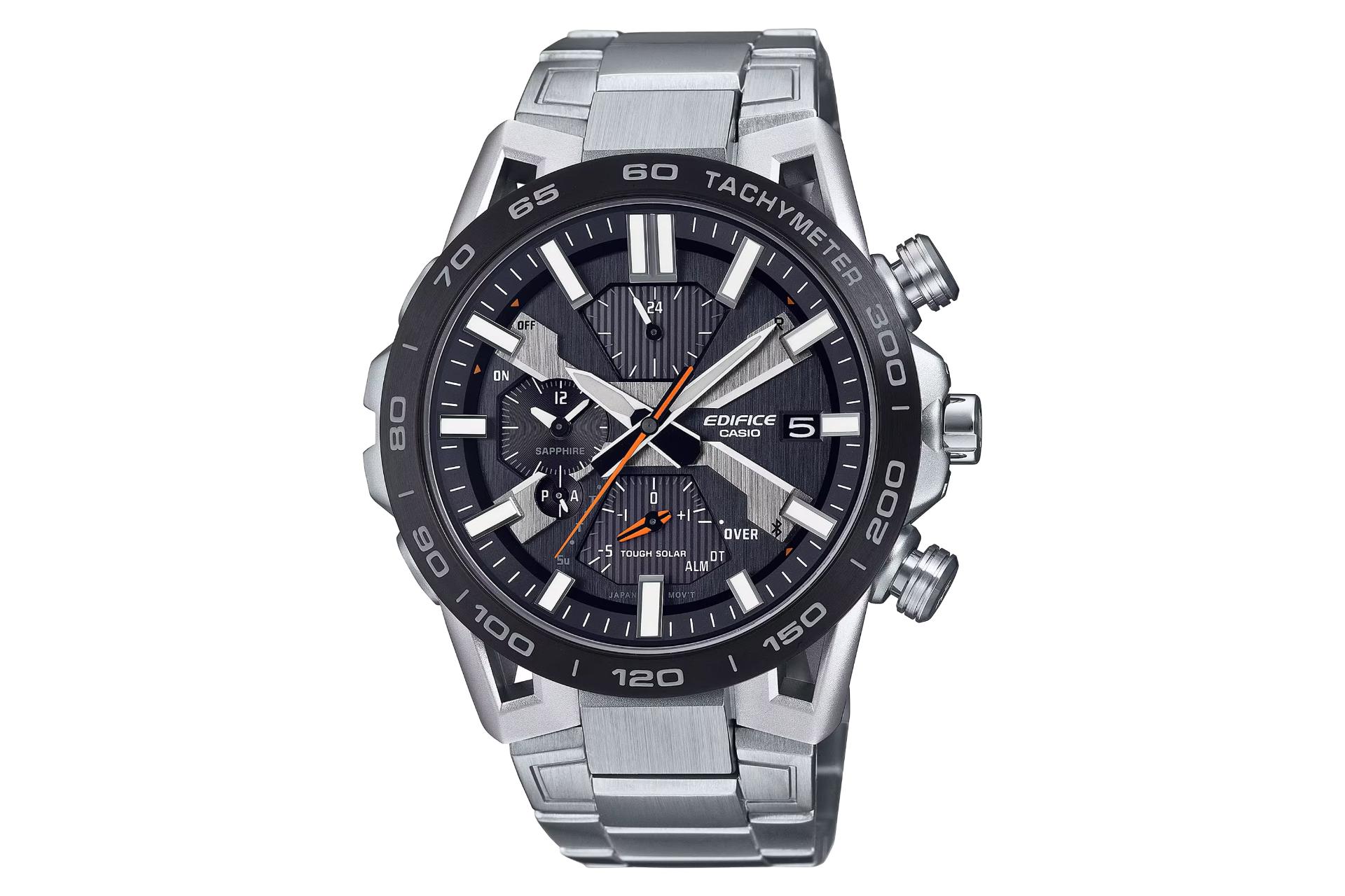 بند، فریم، صفحه و لوگوی ساعت مچی مردانه کاسیو Edifice EQB-2000DB-1A
