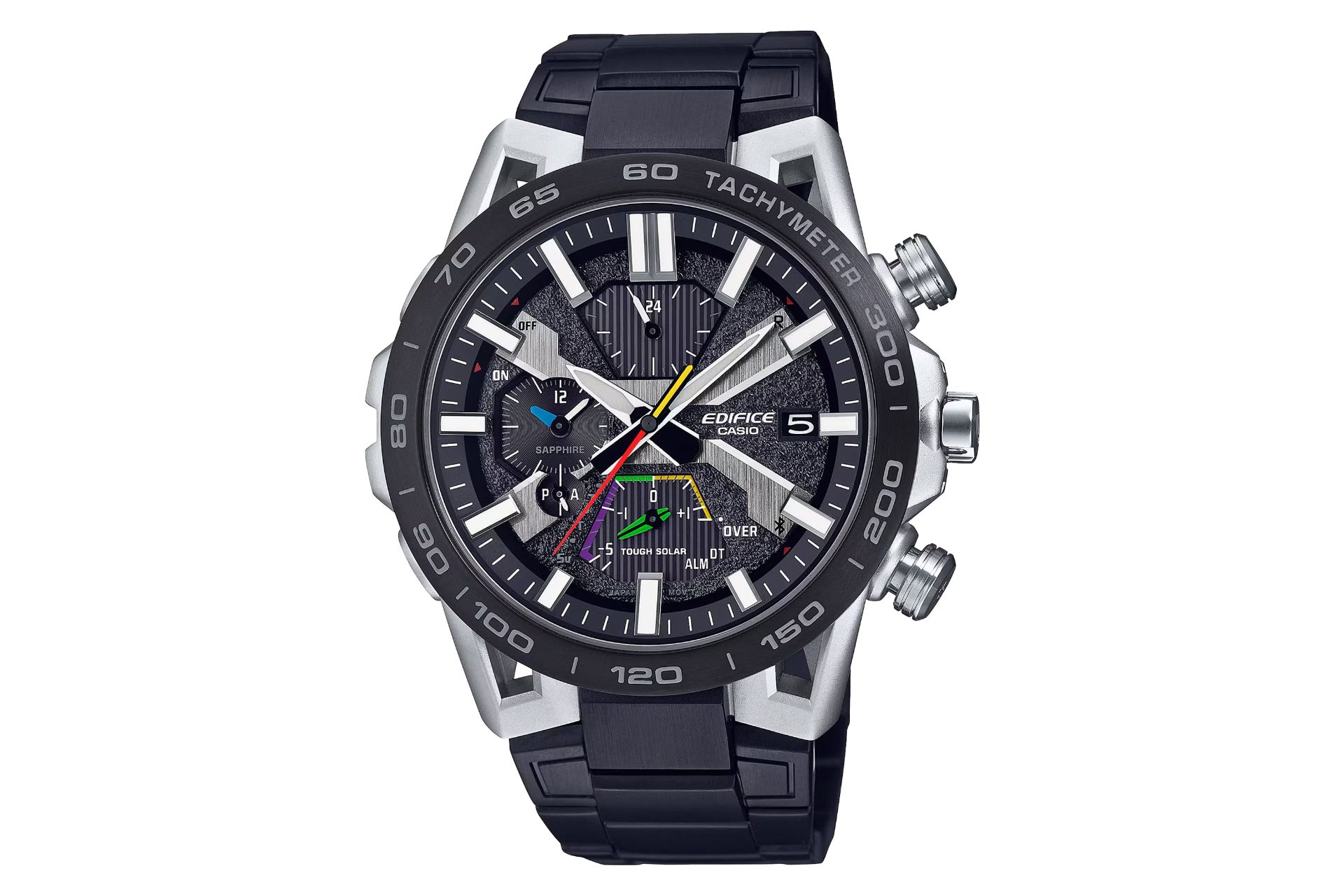 فریم، صفحه و لوگوی ساعت مچی مردانه کاسیو Edifice EQB-2000DC-1A