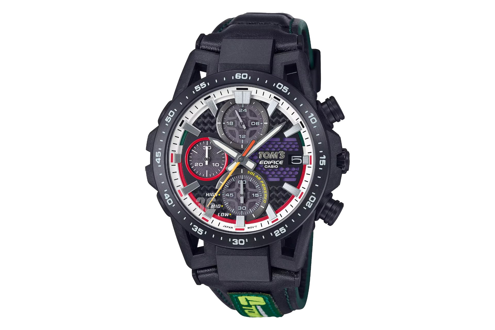 فریم، صفحه و لوگوی ساعت مچی مردانه کاسیو Edifice EFS-S641TMS-1A