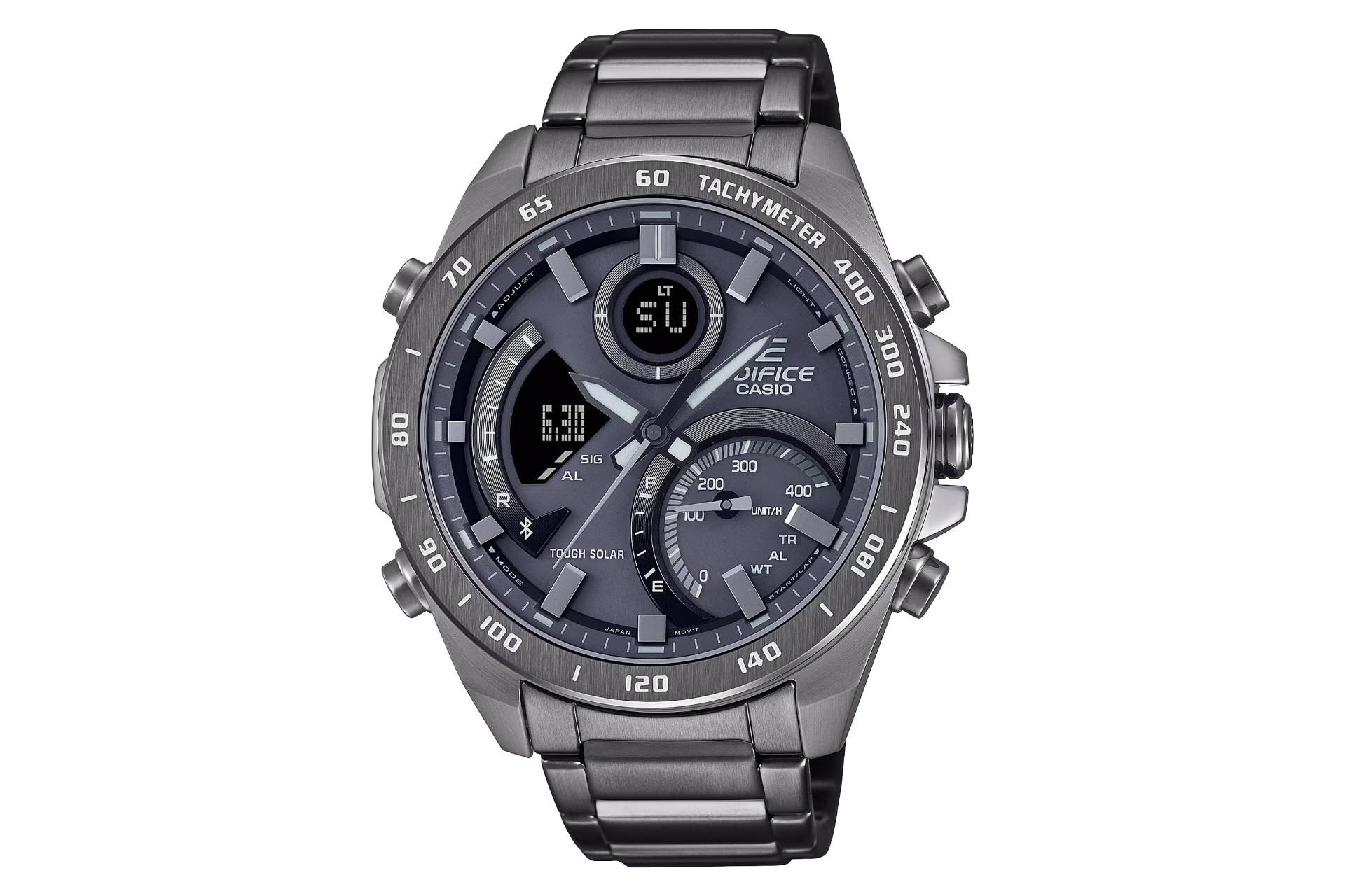 فریم، صفحه و لوگوی ساعت مچی مردانه کاسیو Edifice ECB-900MDC-1A