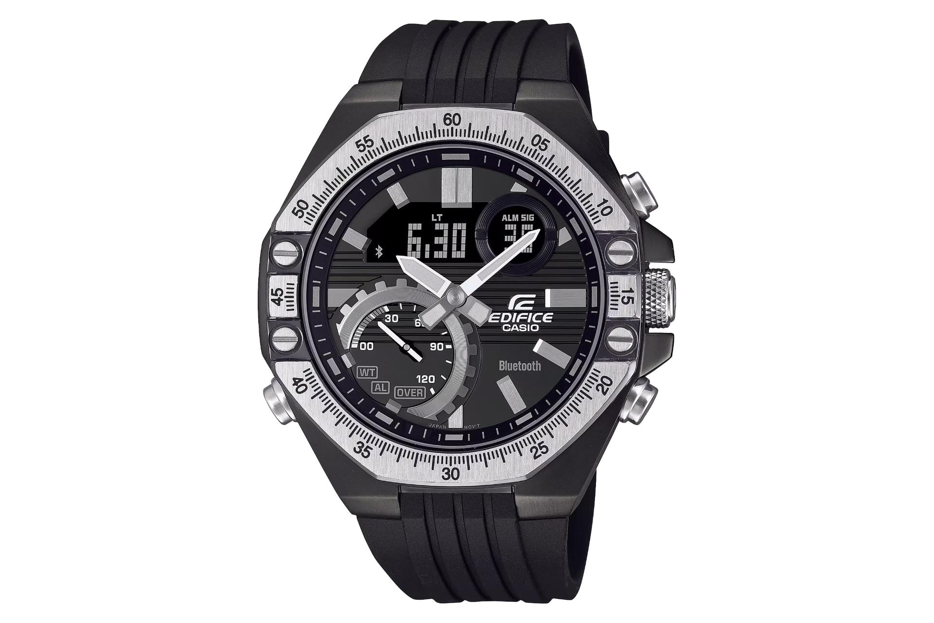 صفحه، فریم و لوگوی ساعت مچی مردانه کاسیو Edifice ECB-10TP-1A